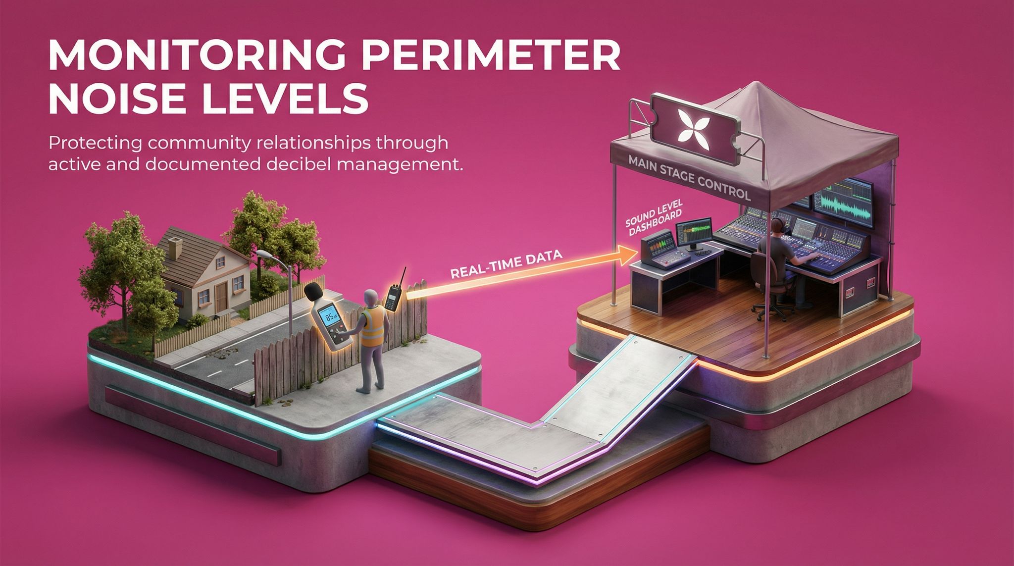 Monitoring Perimeter Noise Levels