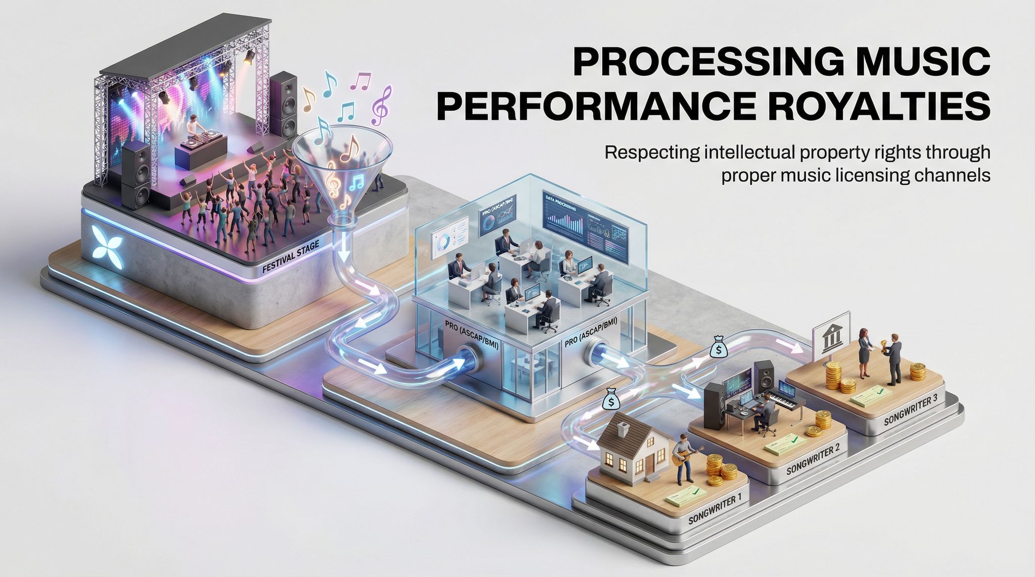 Processing Music Performance Royalties