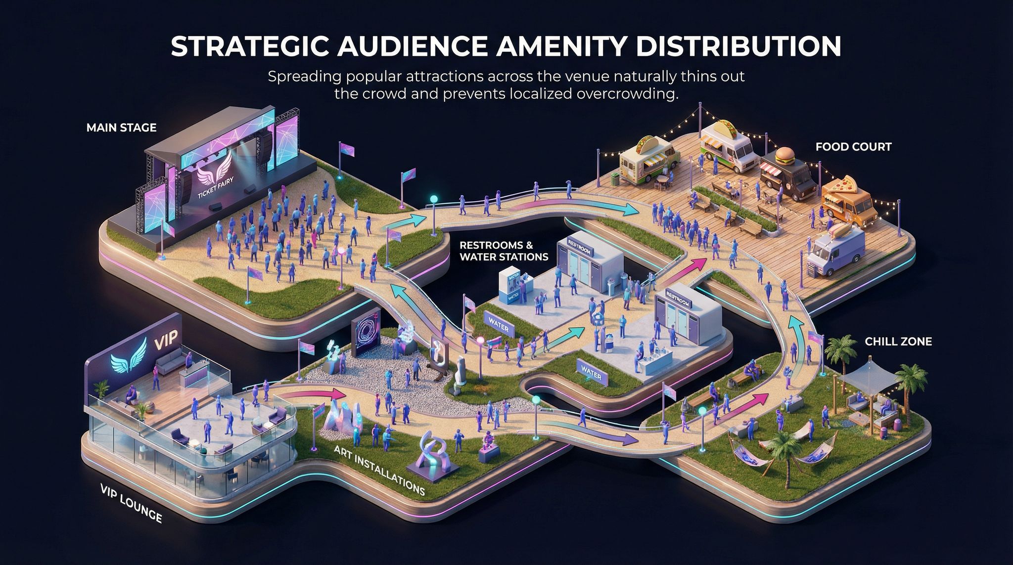 Strategic Audience Amenity Distribution