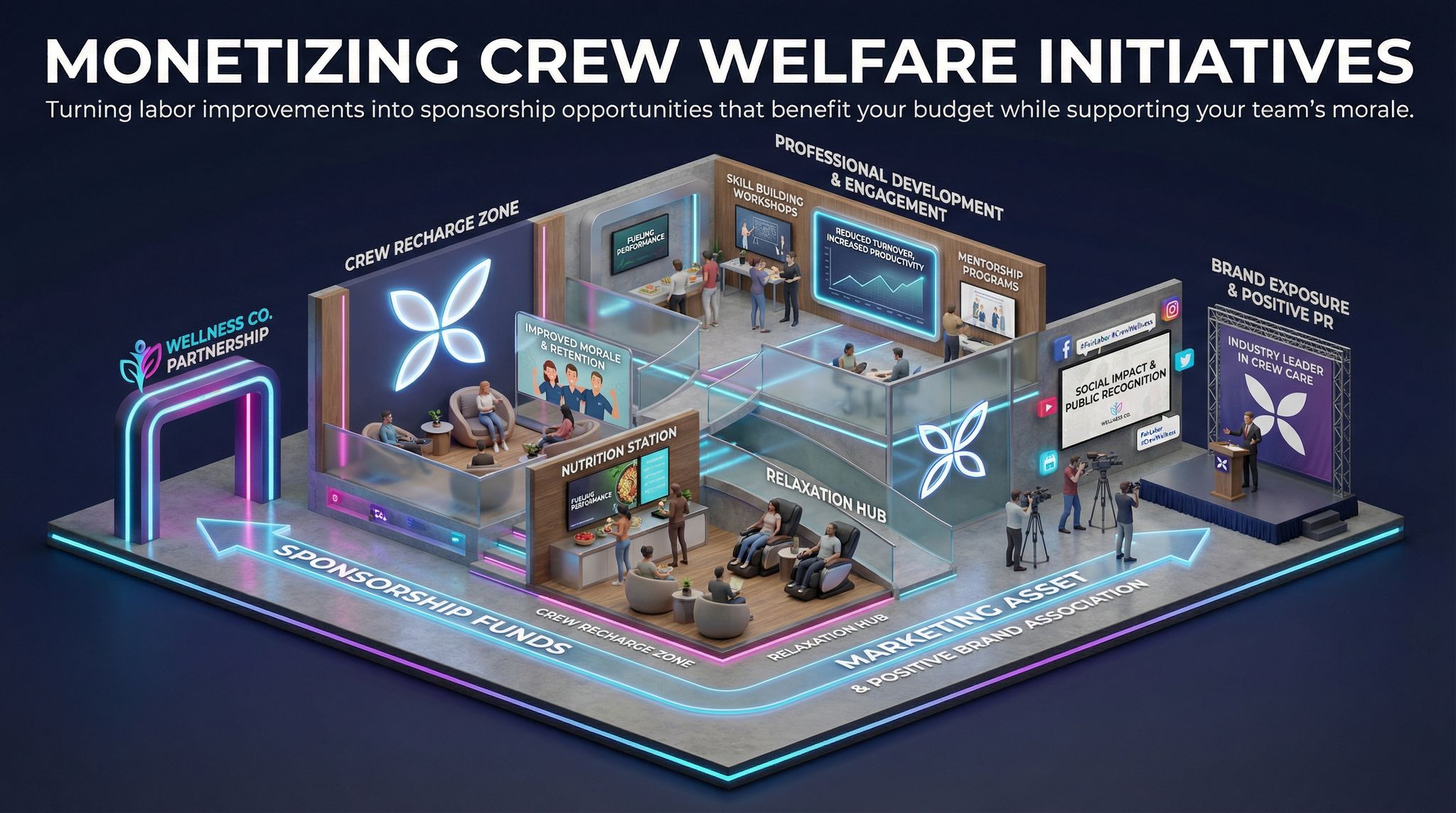 Monetizing Crew Welfare Initiatives