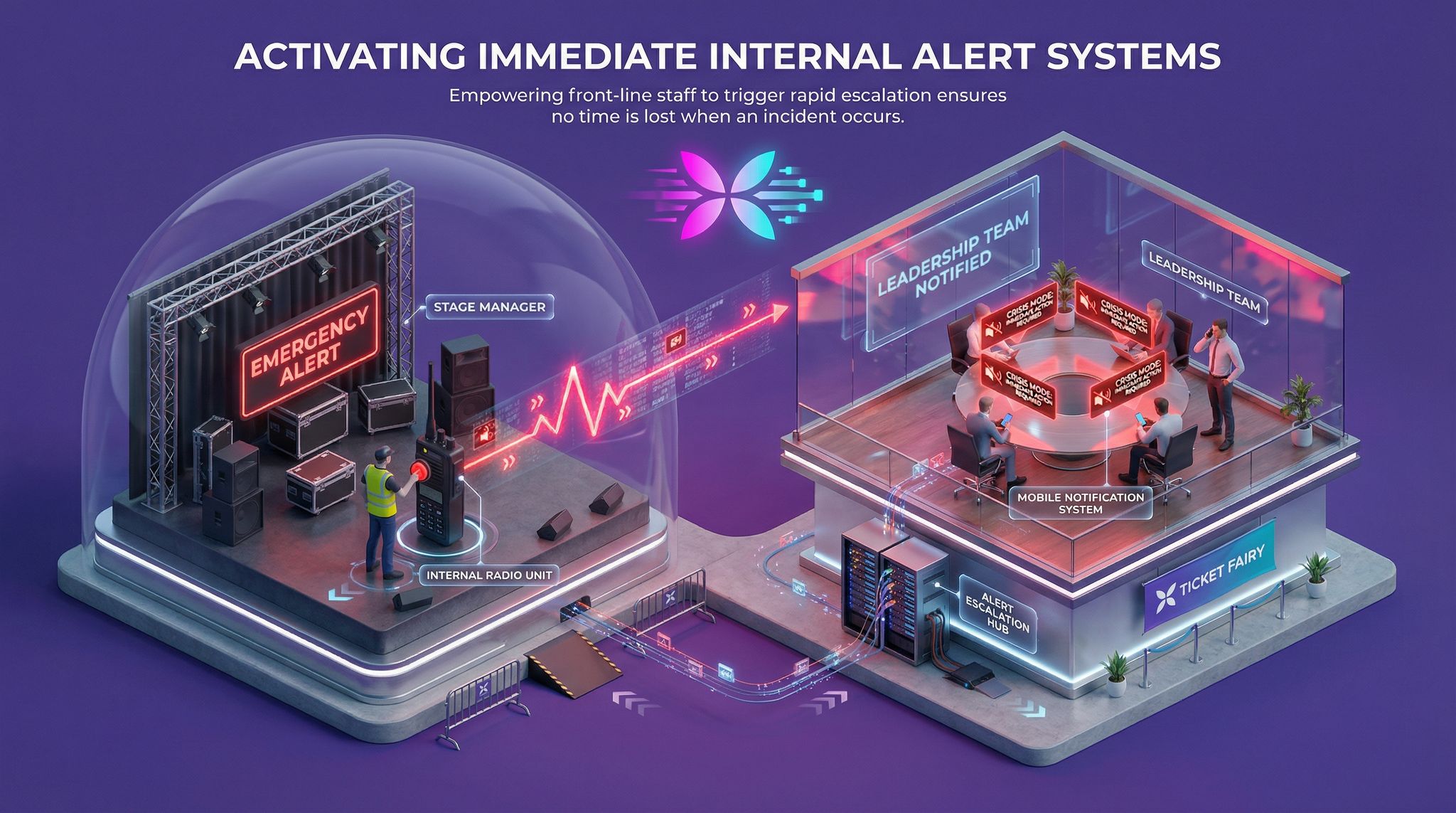 Activating Immediate Internal Alert Systems