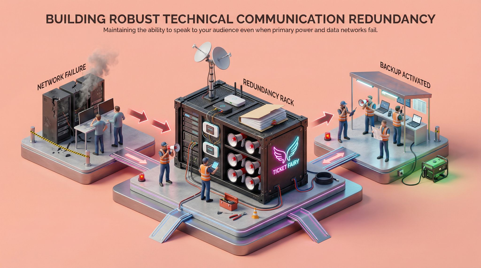 Building Robust Technical Communication Redundancy