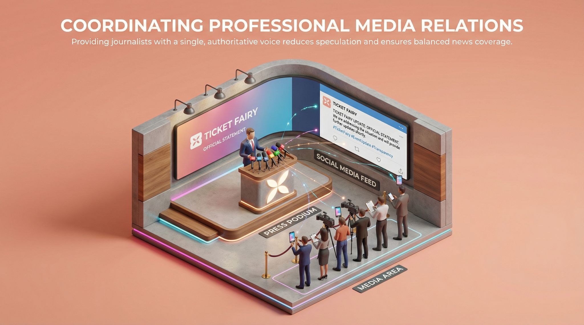 Coordinating Professional Media Relations