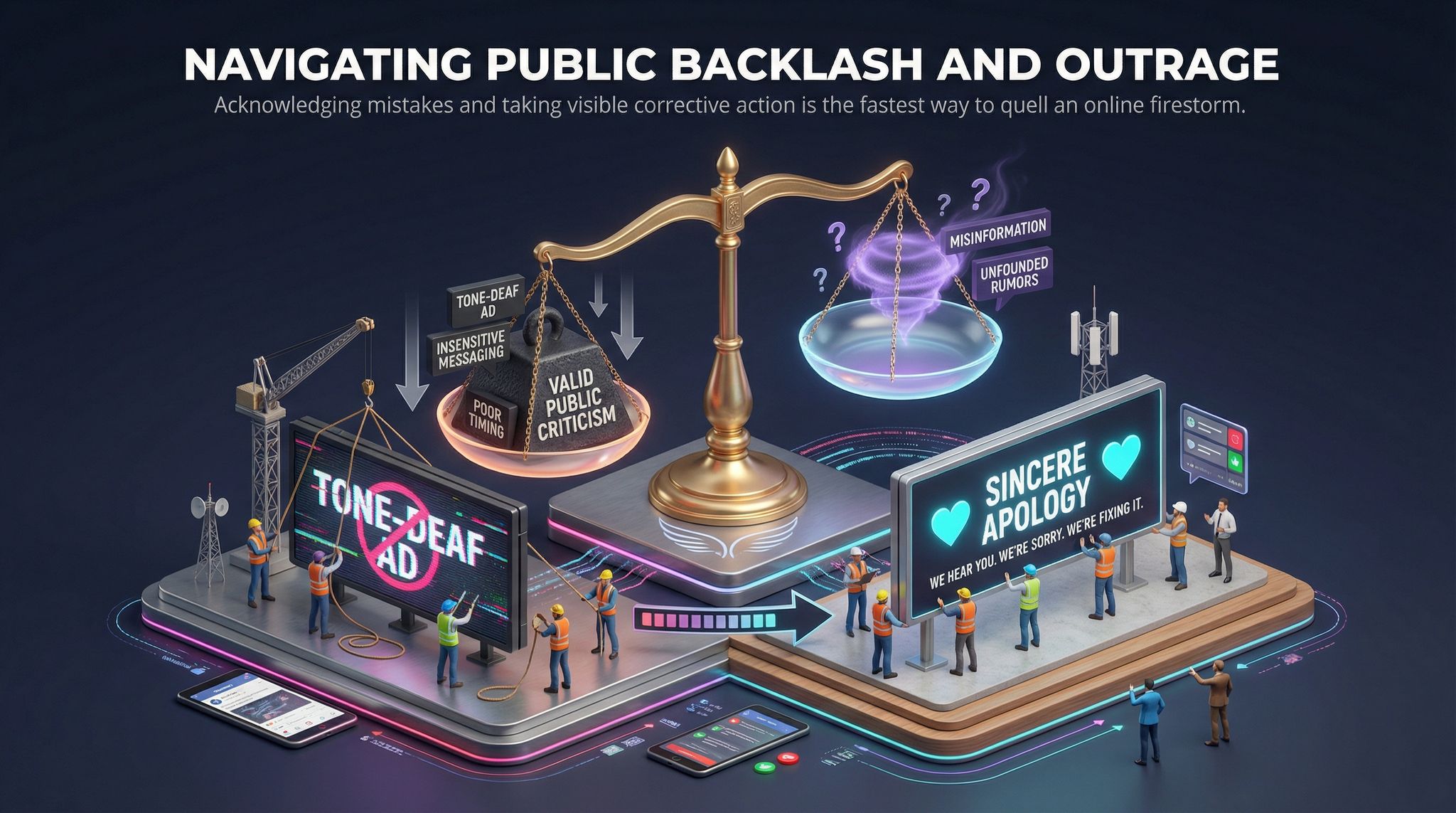 Navigating Public Backlash and Outrage