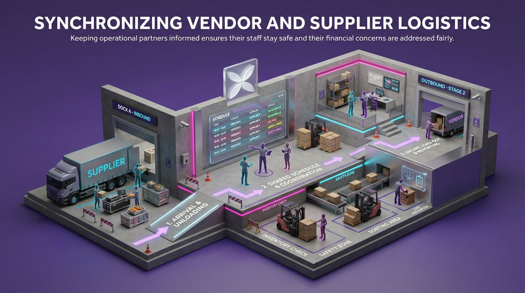 Synchronizing Vendor and Supplier Logistics