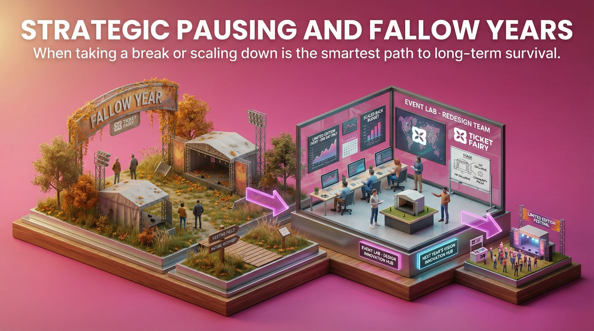 Strategic Pausing and Fallow Years