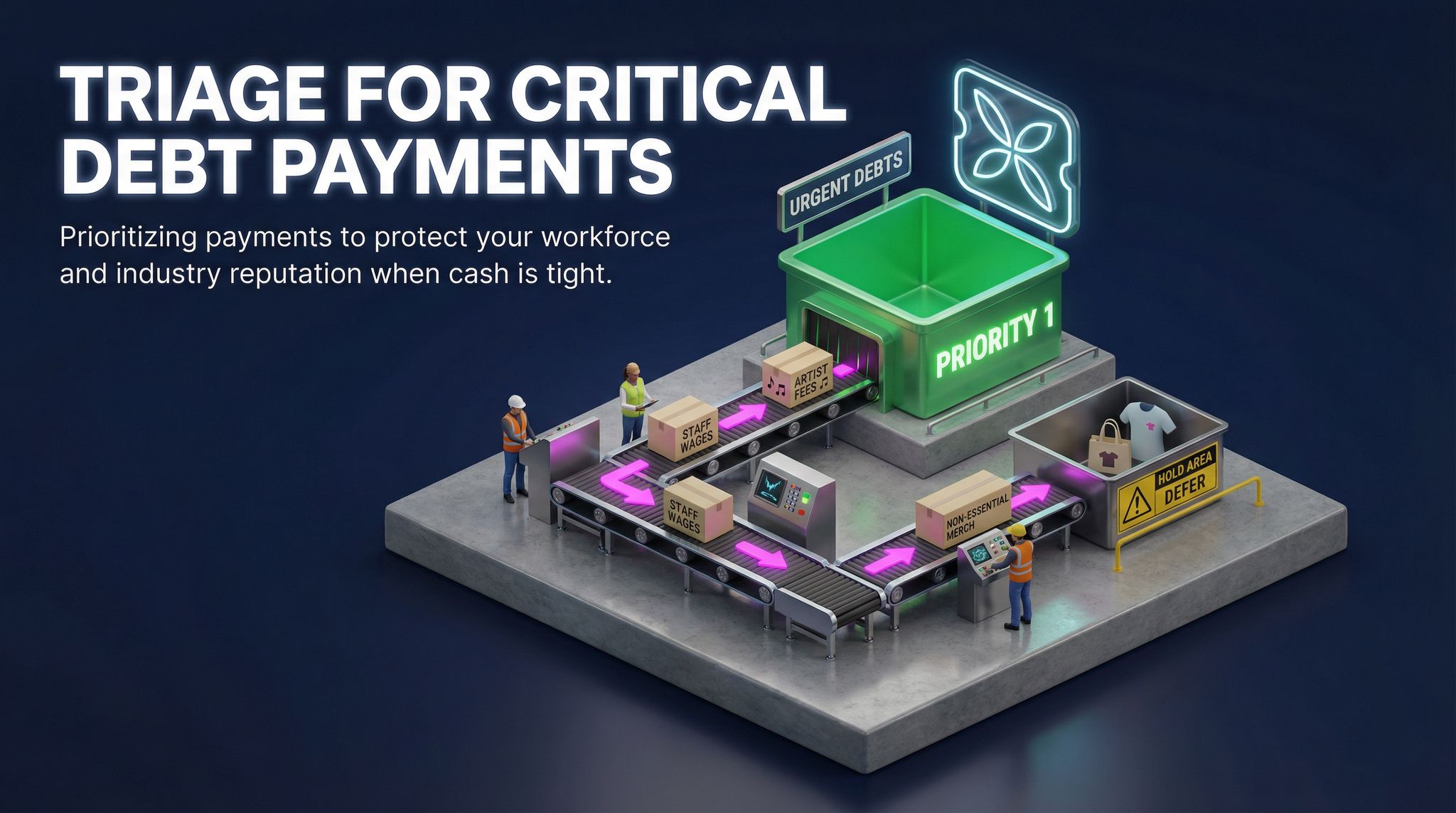 Triage for Critical Debt Payments