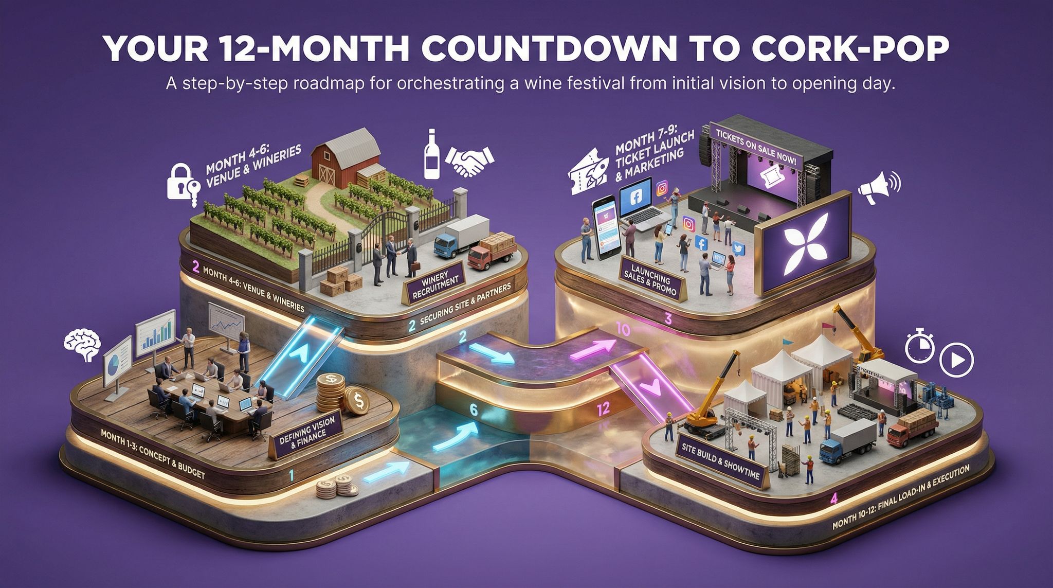 Your 12-Month Countdown to Cork-Pop