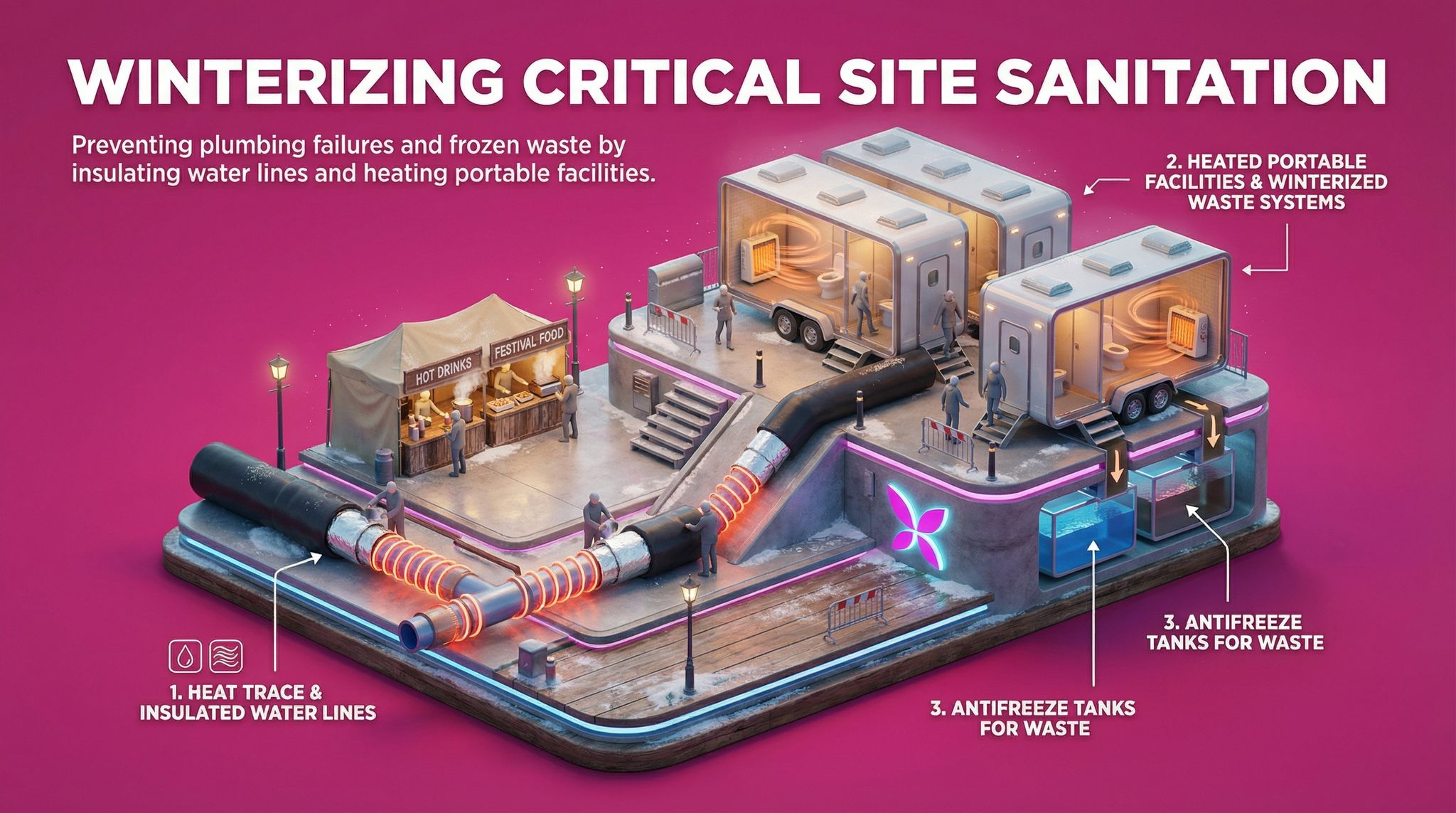 Winterizing Critical Site Sanitation
