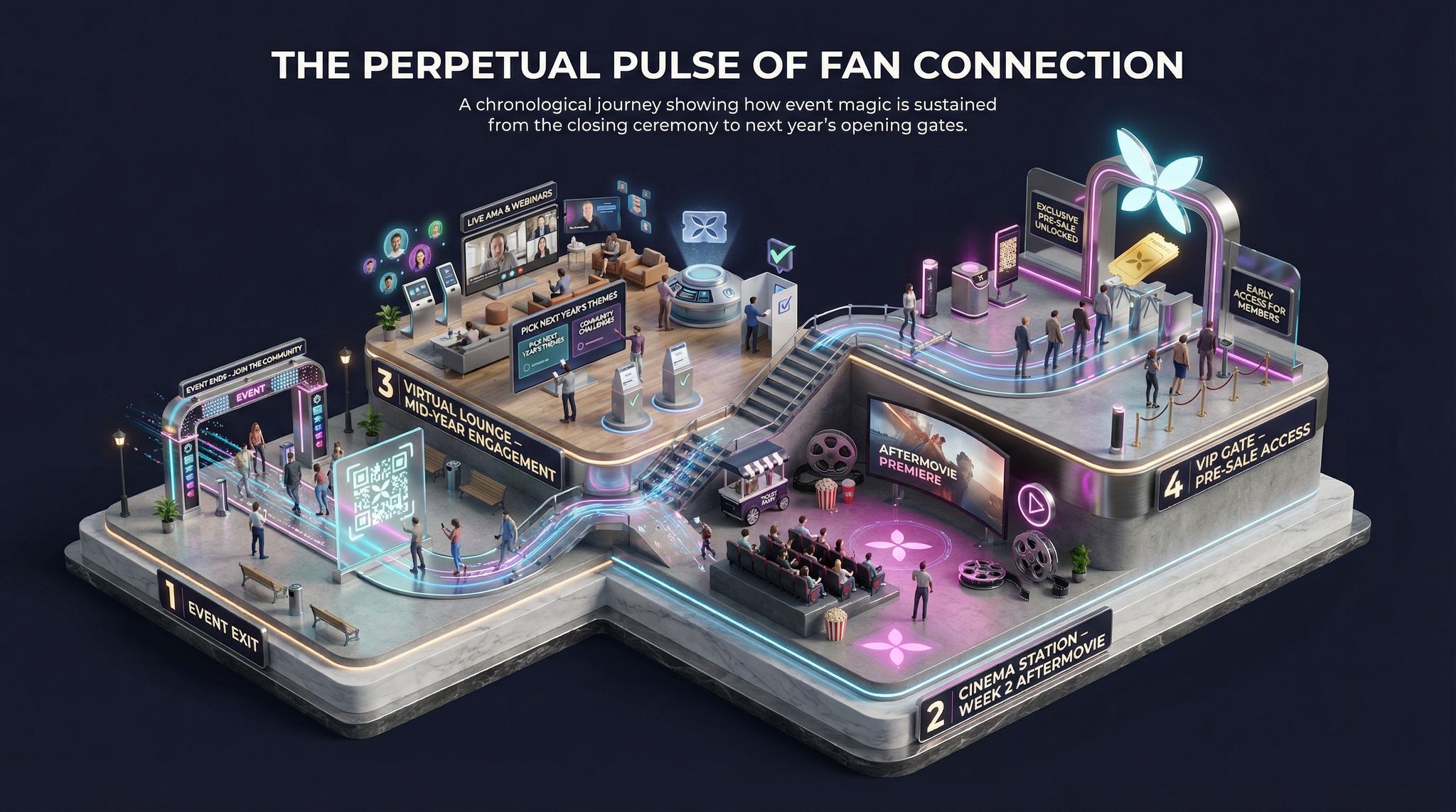 The Perpetual Pulse of Fan Connection
