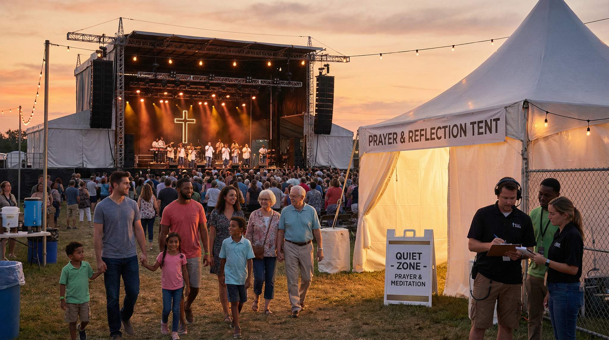 Faith-Based Music Festivals: Balancing Spiritual Mission with Festival Logistics