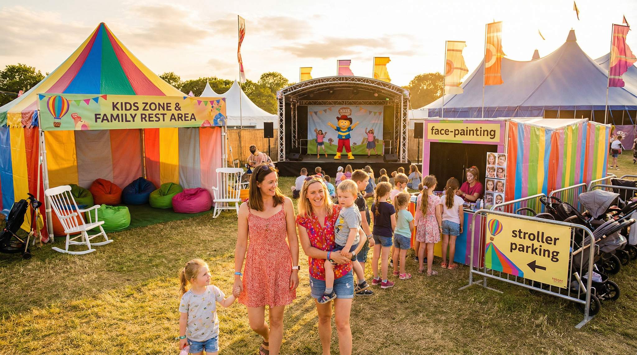 Family-Friendly Festival Features: Welcoming Kids and Parents