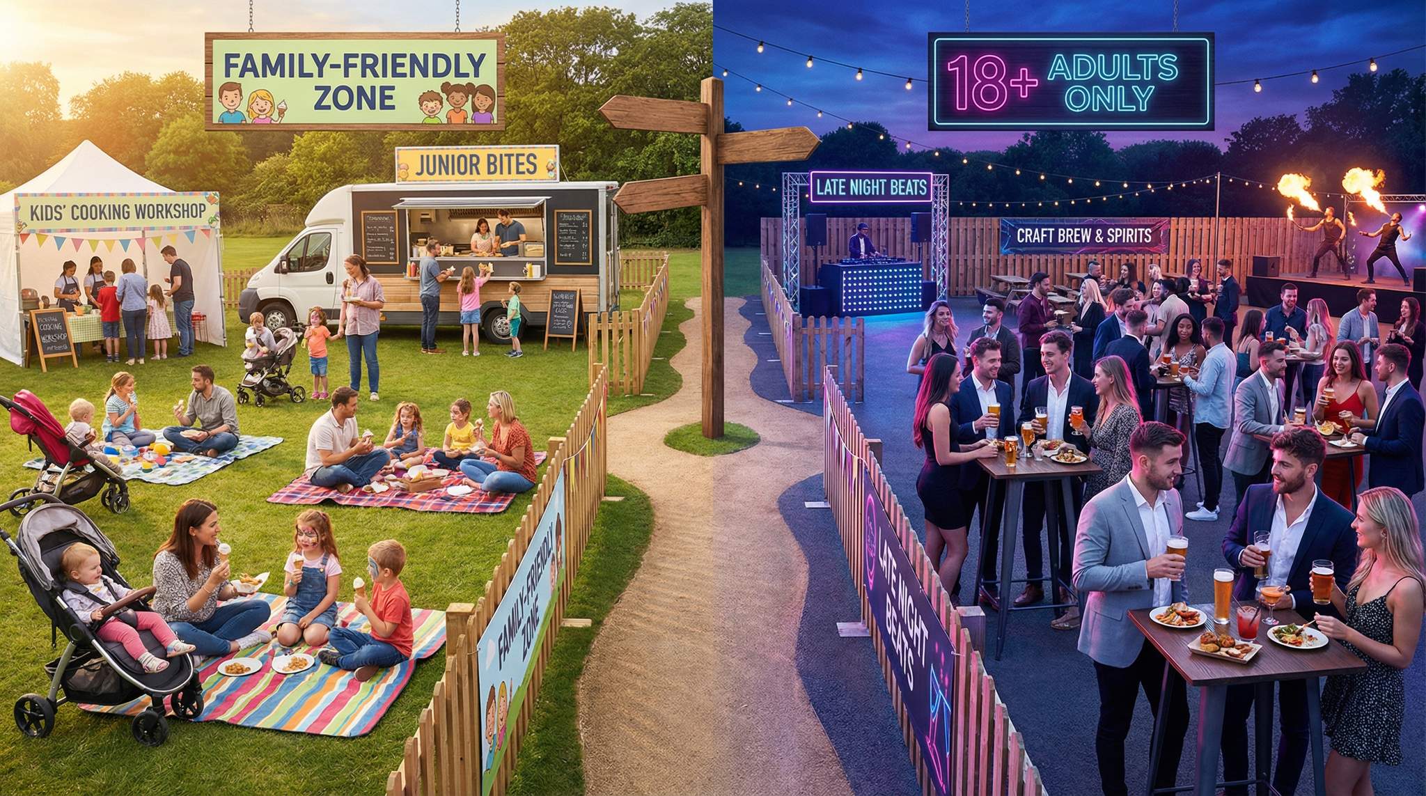 Family-Friendly vs 18+: How to Position Your Food Festival for the Right Audience