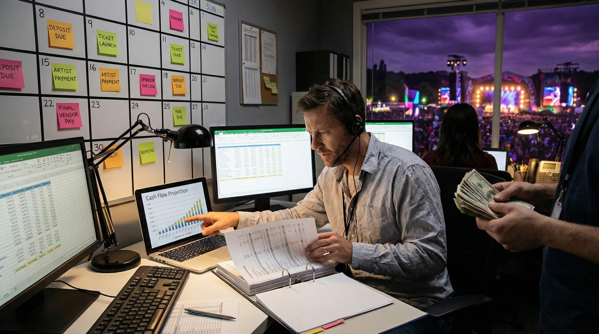 Festival Budget Timeline and Cash Flow Management