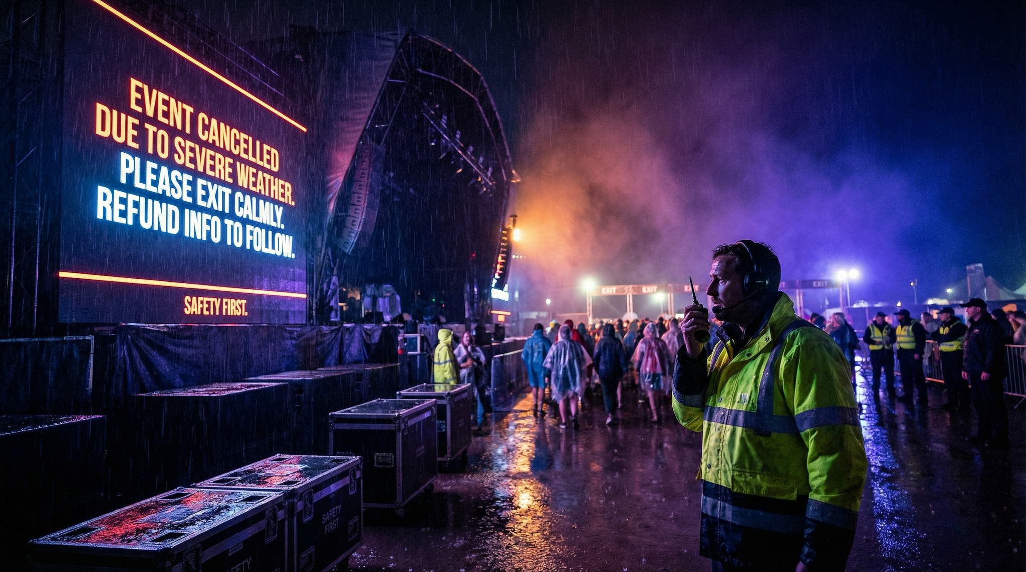 Festival Cancellation and Refund Protocols: Planning for the Unexpected