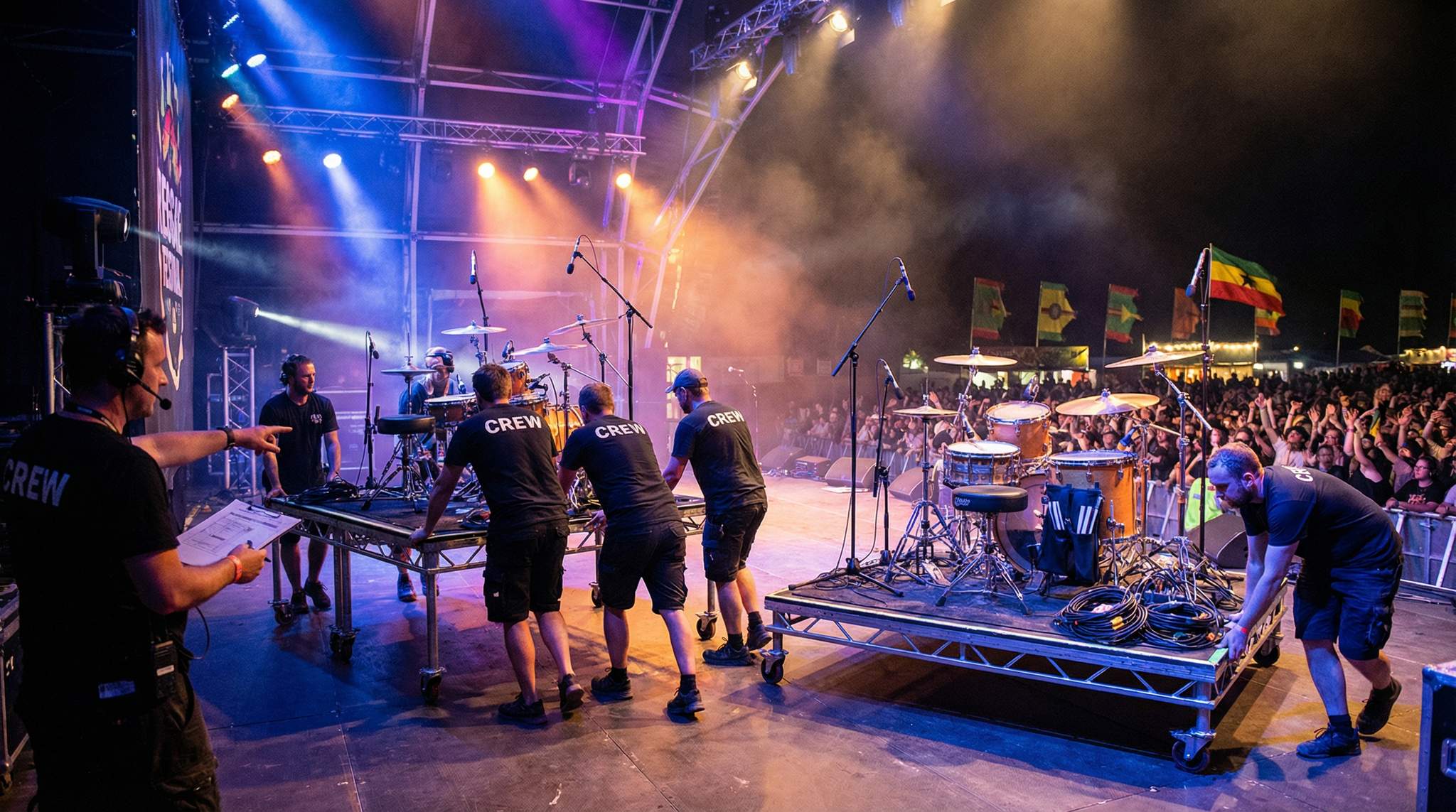 Festival Changeovers That Respect the Craft