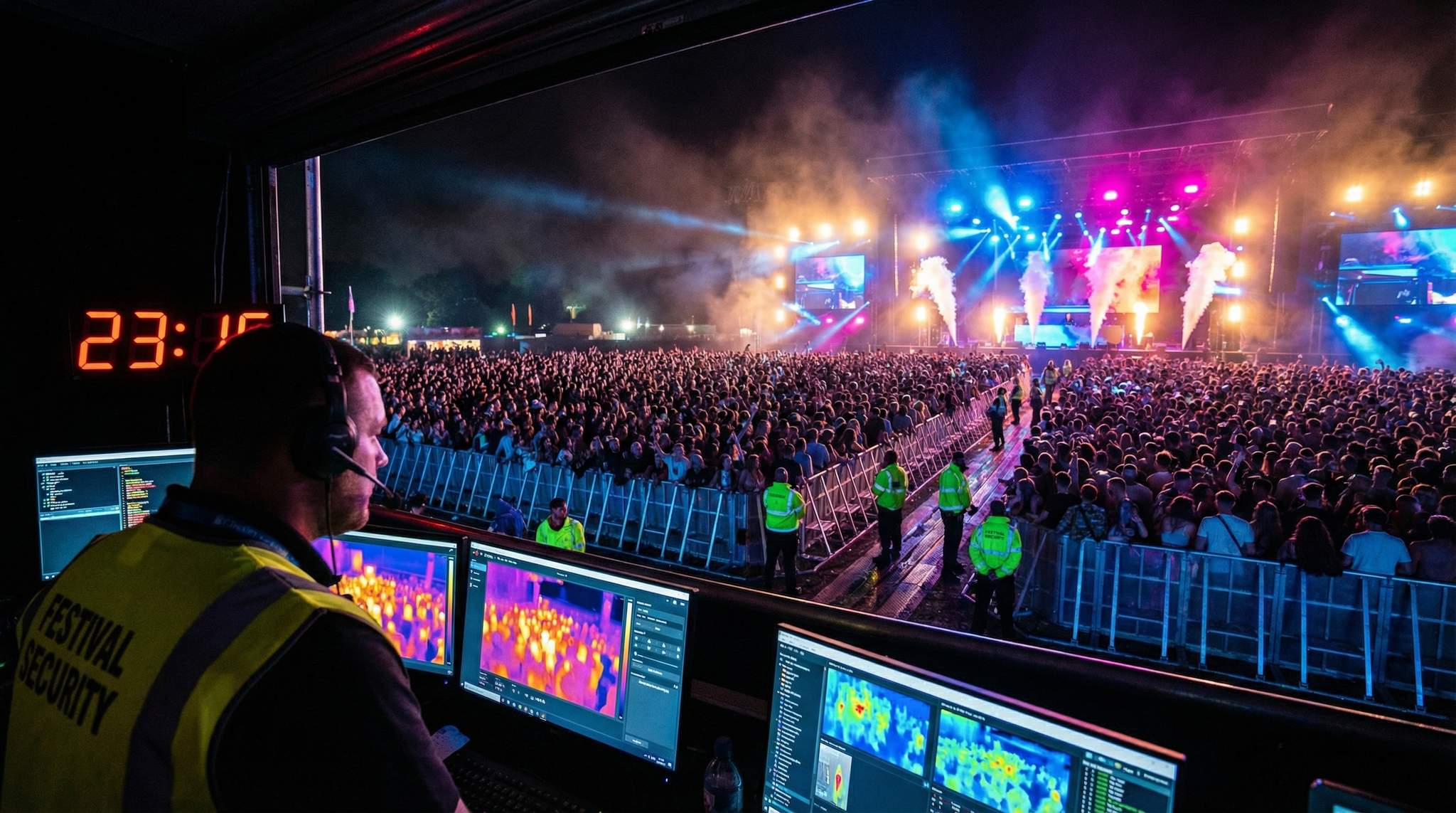 Festival Crowd Density, Surges, and Pens: How Organizers Keep Crowds Safe