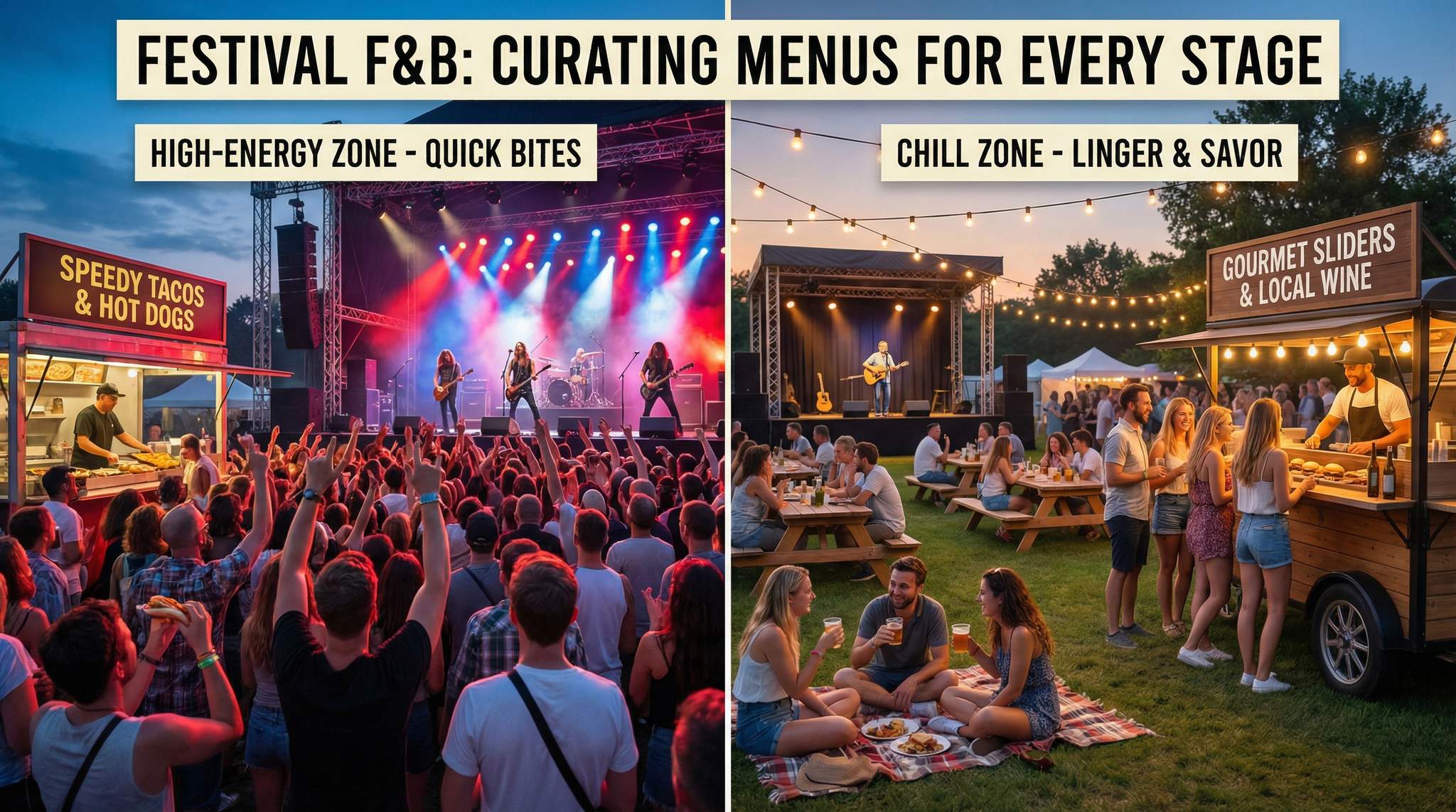 Festival F&B That Matches District Vibes: Curating Menus for Every Stage