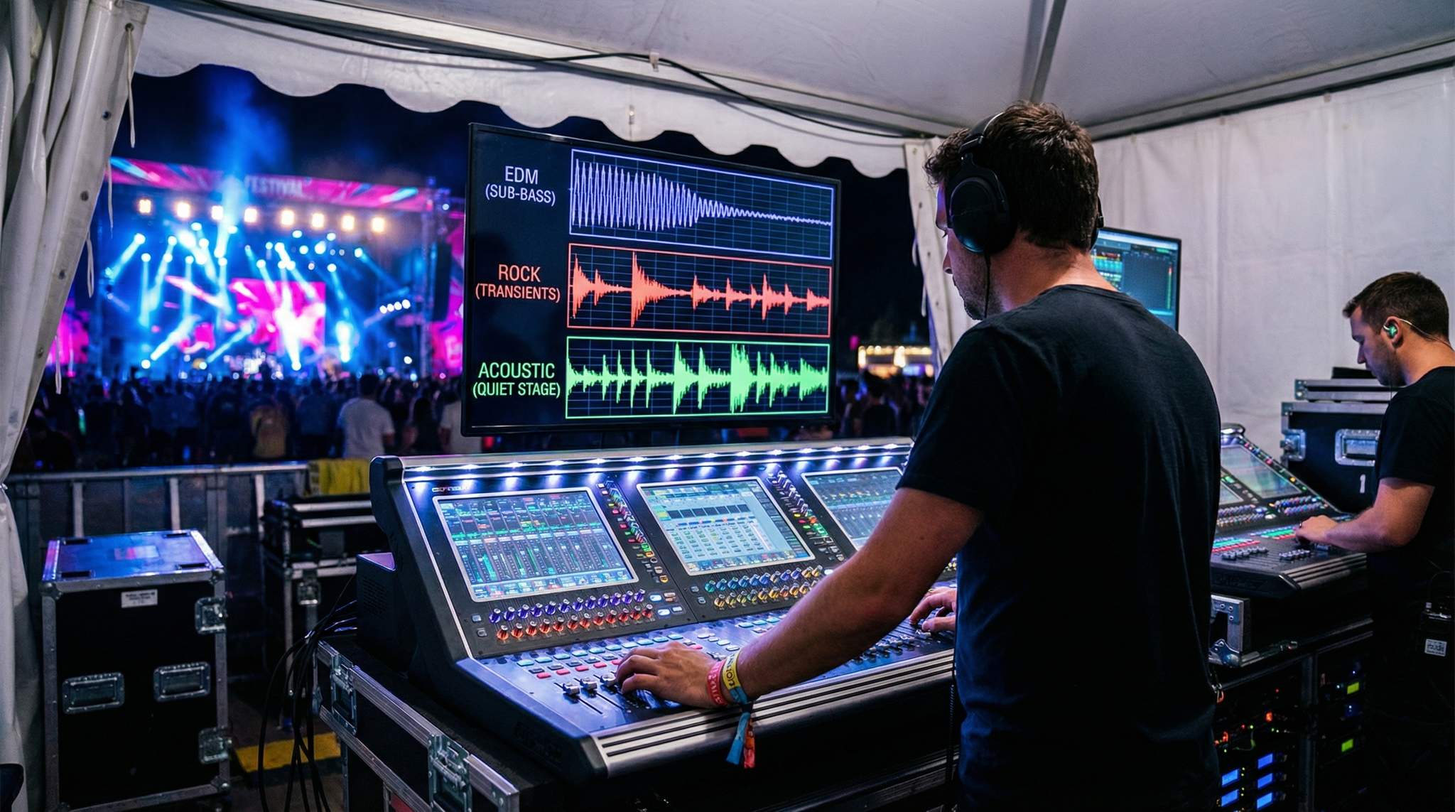 Festival FOH & Monitor Policies by Genre: Adapting to Electronic, Rock & Acoustic Acts