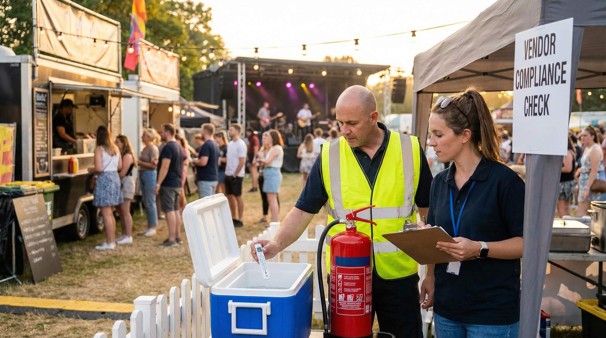 Festival Food Vendor Compliance and Safety