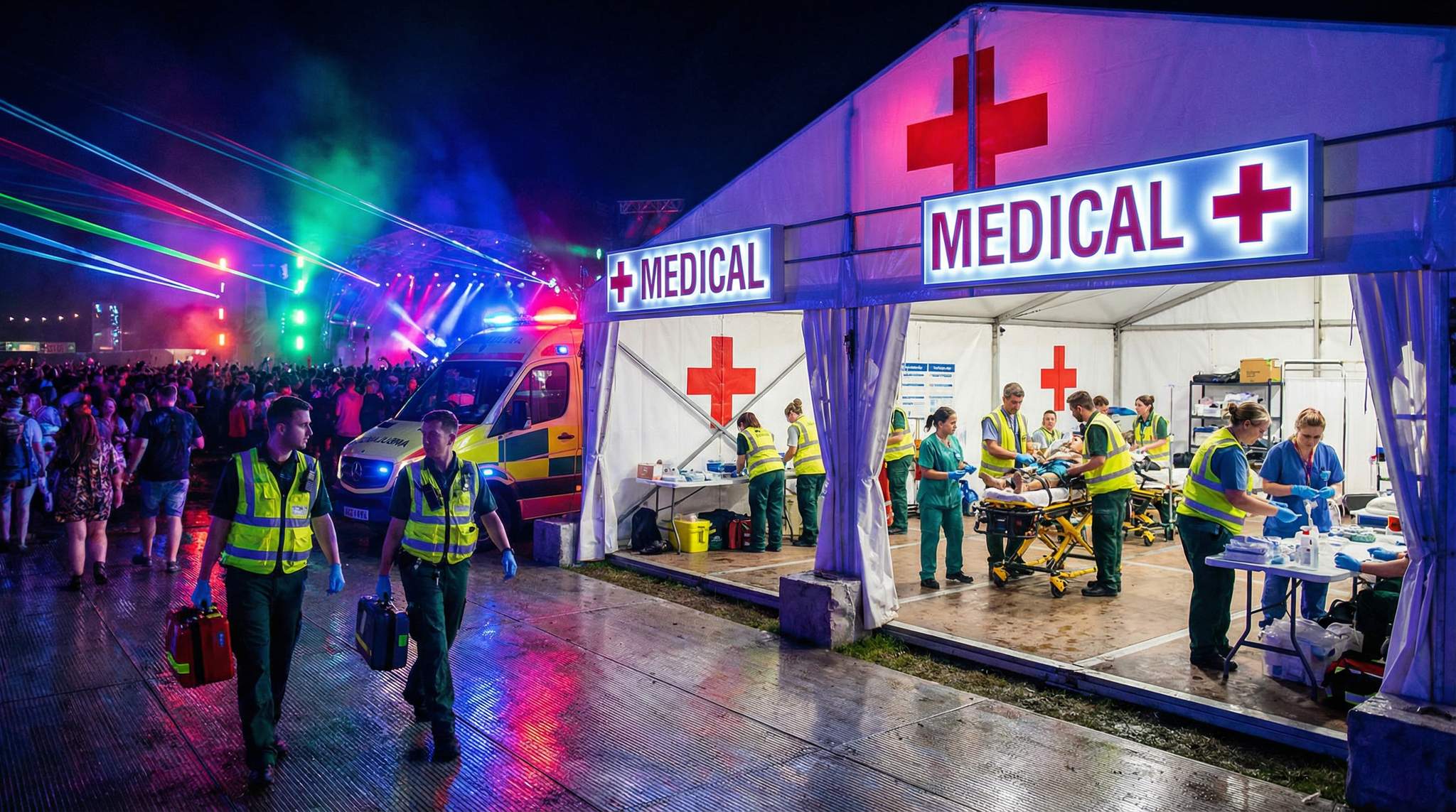 Festival Medical and First Aid Operations: Ensuring On-Site Safety