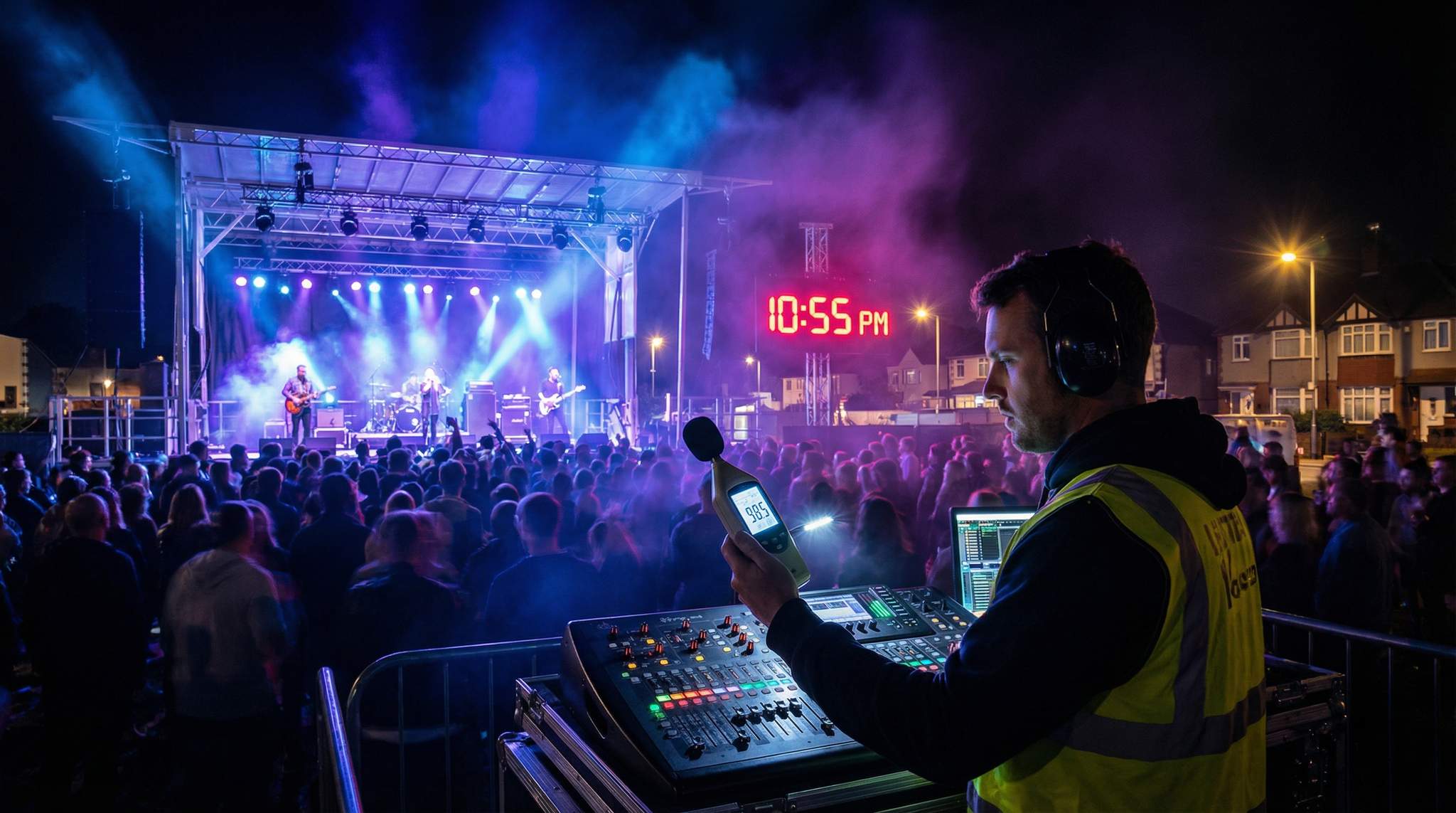 Festival Noise Curfews and Ordinance Compliance