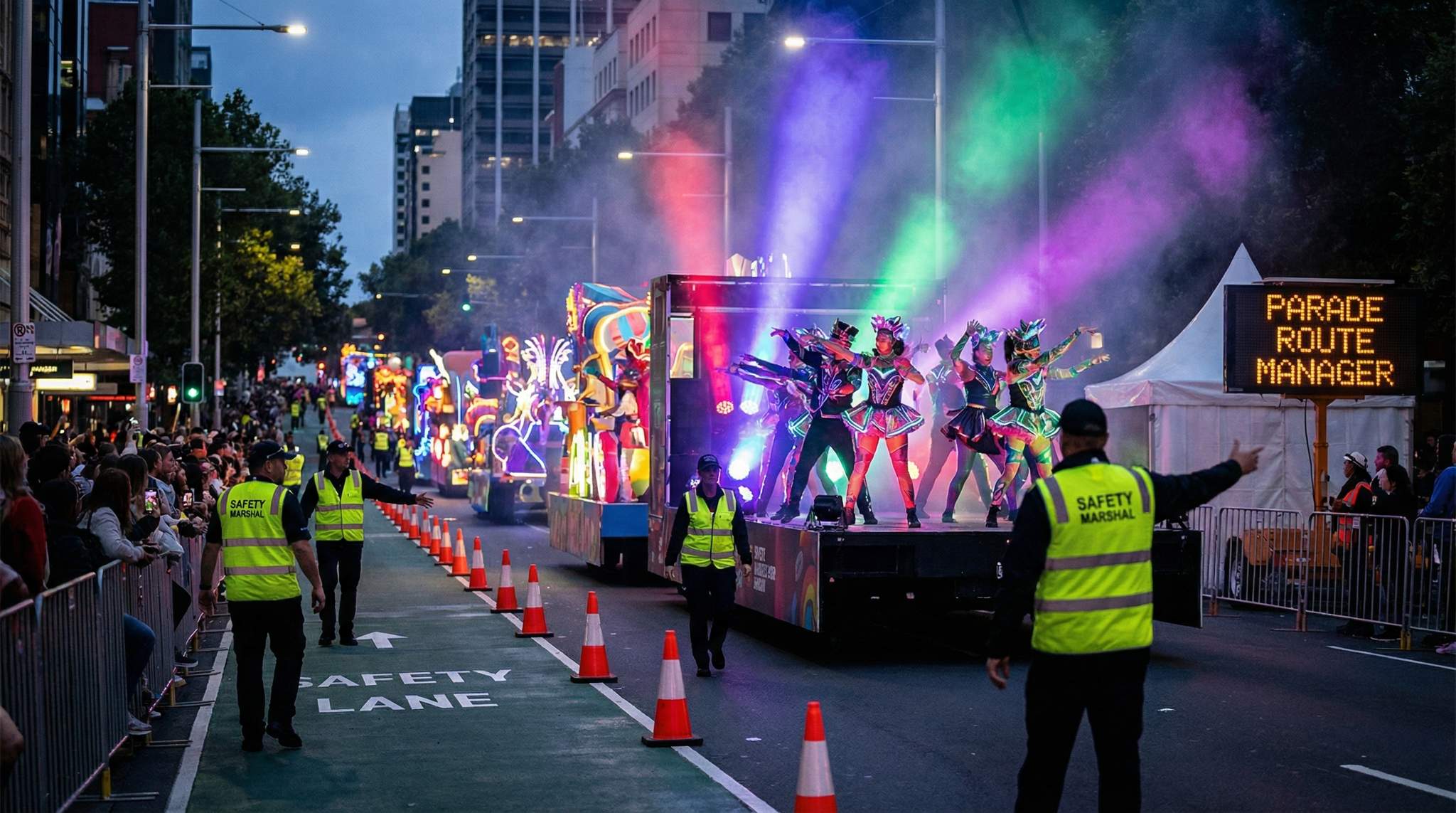 Festival Parades and Processions: Consent and Choreography