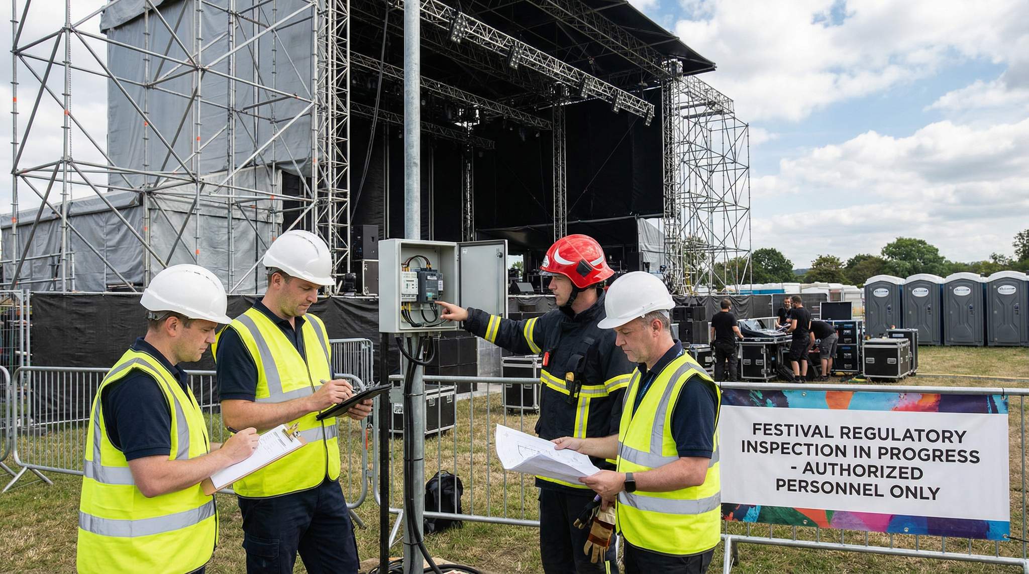 Festival Regulatory Site Inspections and Pre-Event Approvals