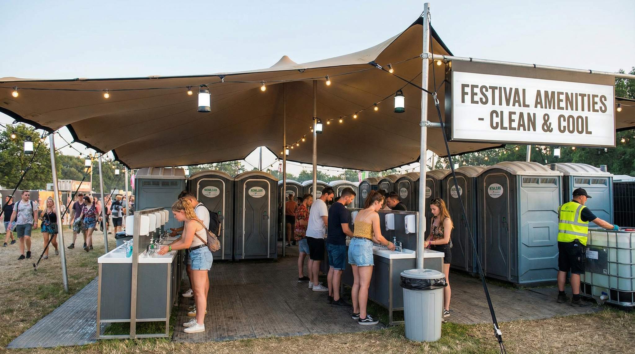 Festival Restrooms That Don&rsquo;t Overheat or Smell