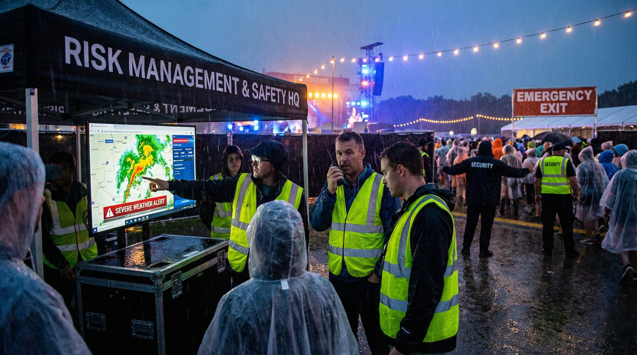 Festival Risk Management and Contingency Planning Early On