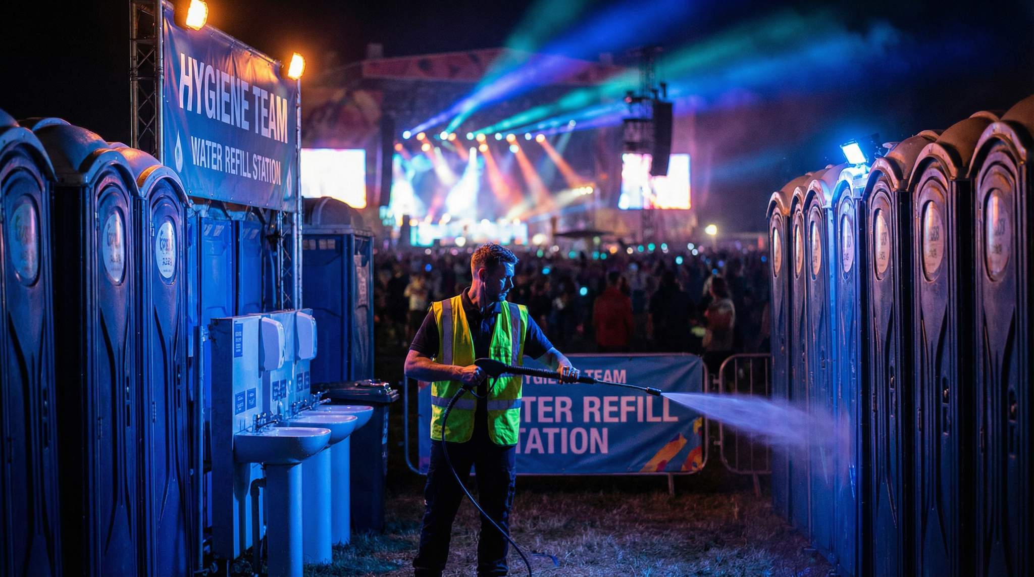 Festival Sanitation and Facility Maintenance: Keeping Your Event Clean and Hygienic