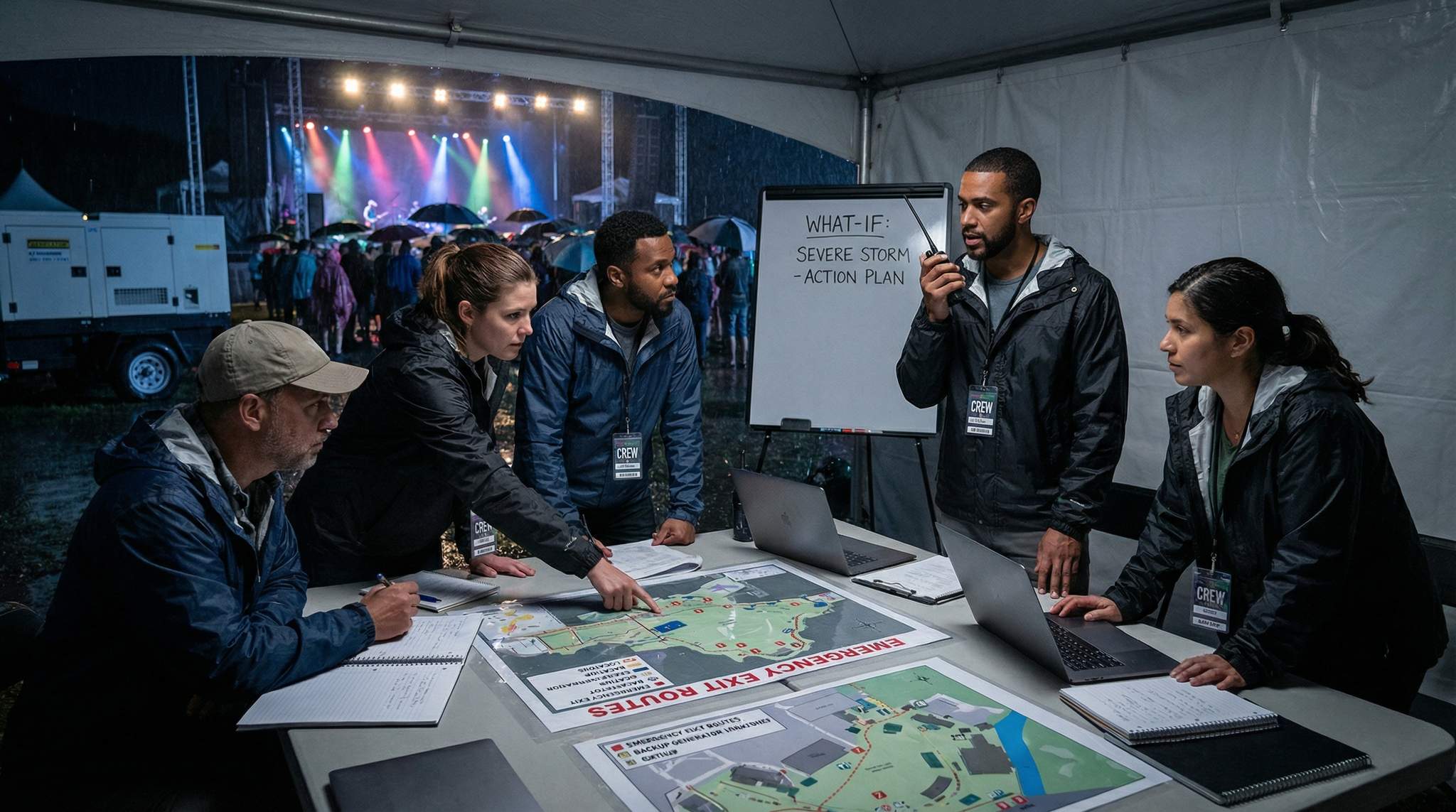 Festival Scenario Planning and &lsquo;What-If&rsquo; Exercises