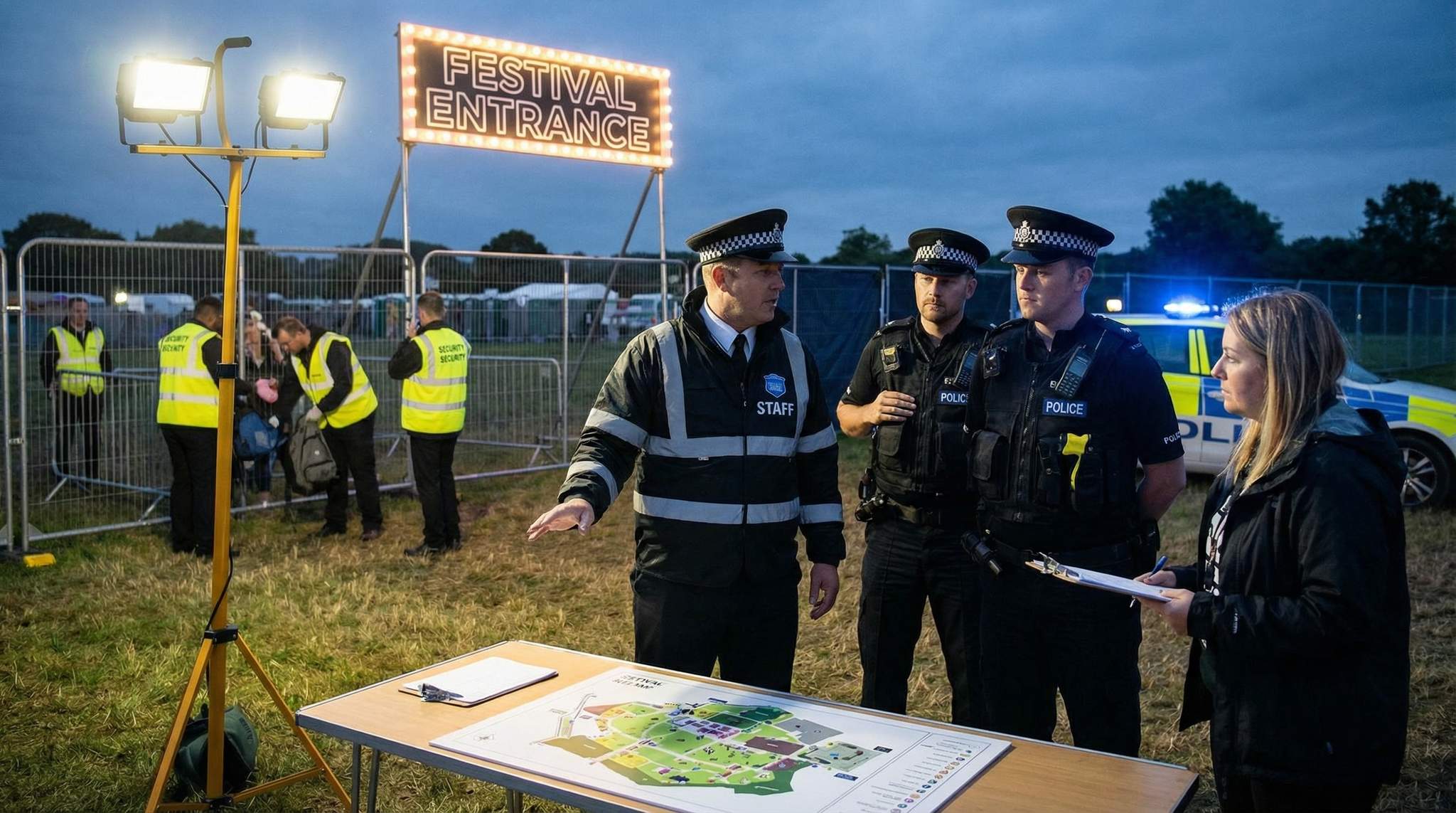Festival Security Planning: Hiring Staff and Coordinating with Law Enforcement