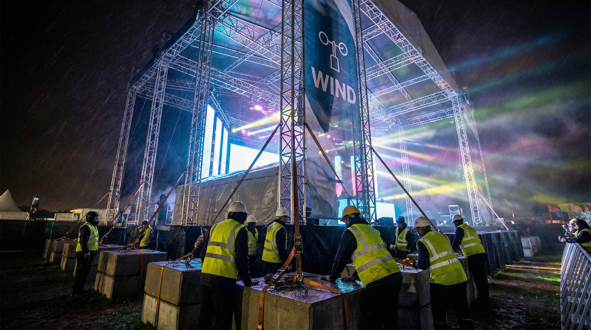 Festival Structures & Wind: Tents, Truss, and Ballast