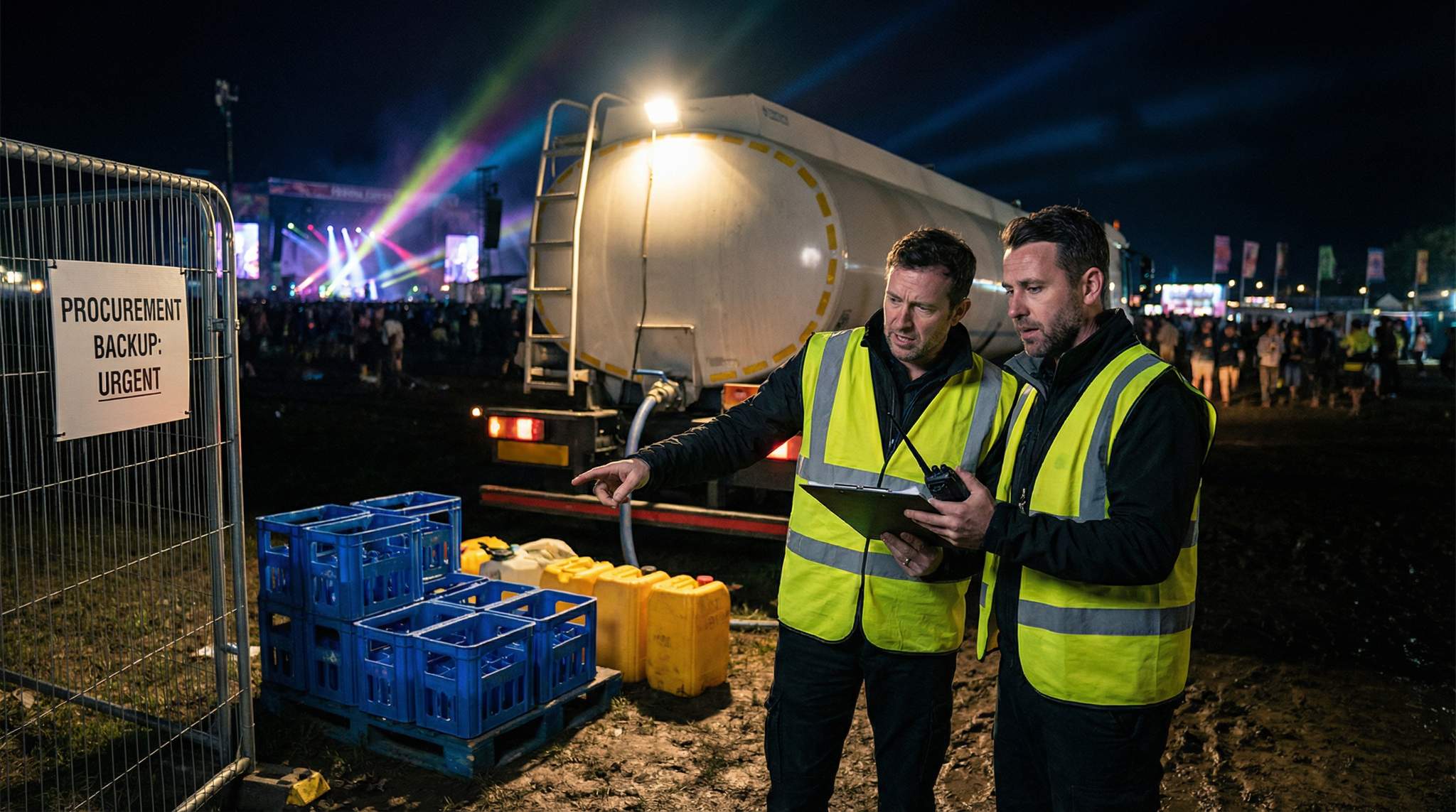 Festival Supply Shortages and Procurement Backup