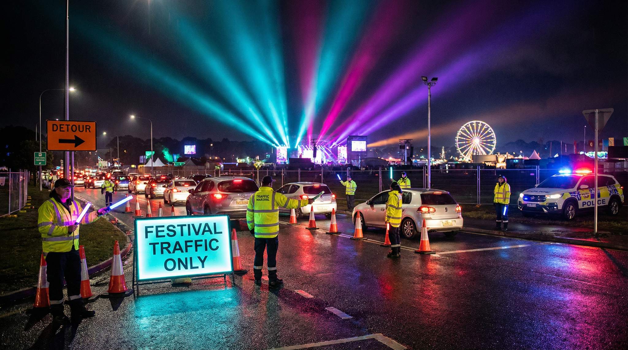 Festival Traffic Management and Road Closures
