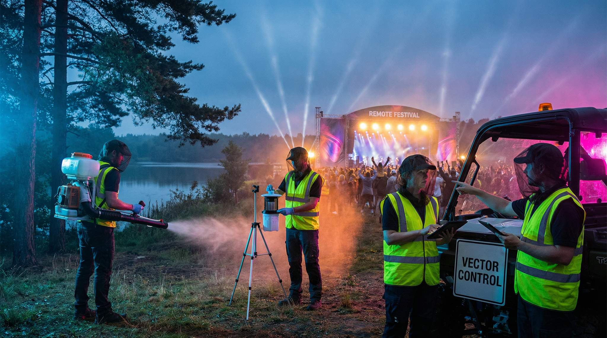 Festival Vector Control: Mosquitoes, Midges & Disease Awareness