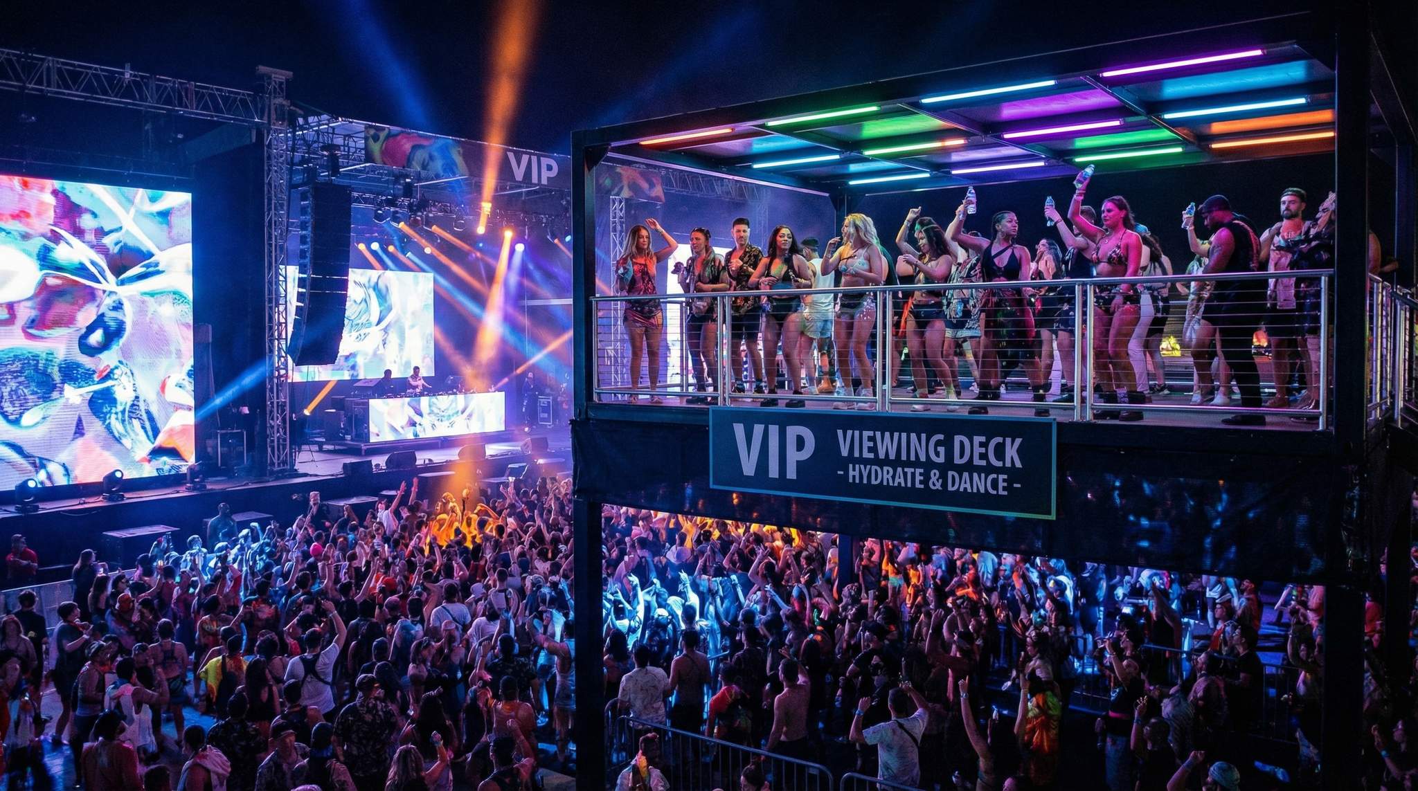 Festival VIP Done Right for Dancers