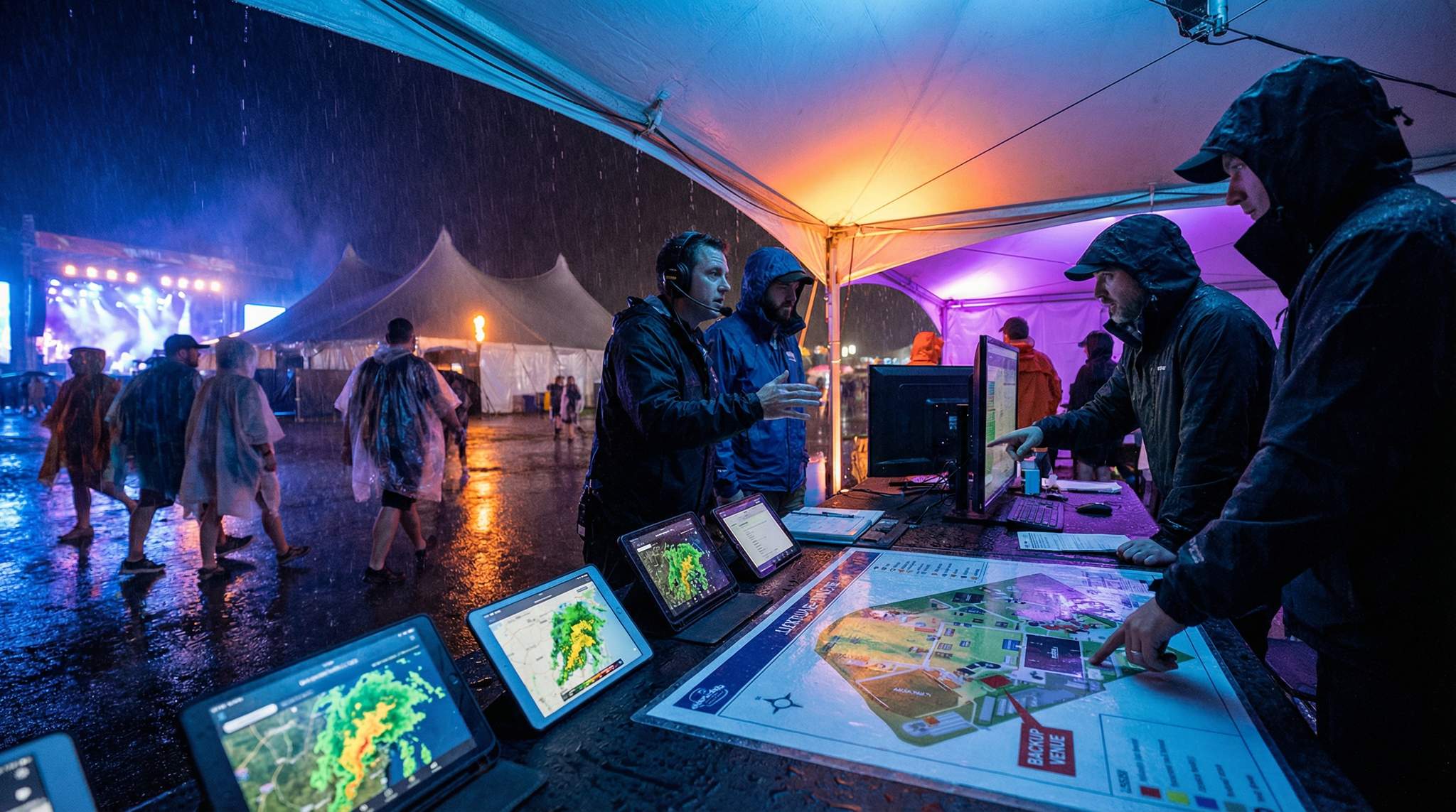 Festival Weather Emergencies: Developing Rain Plans and Backup Venues