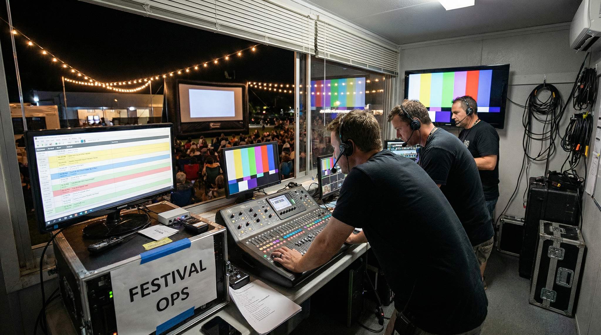 Film Festivals: Venue Management and AV Coordination