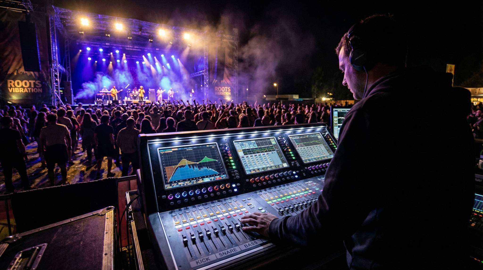 FOH Sound for Reggae Festivals: One-Drop Clarity Over Mud