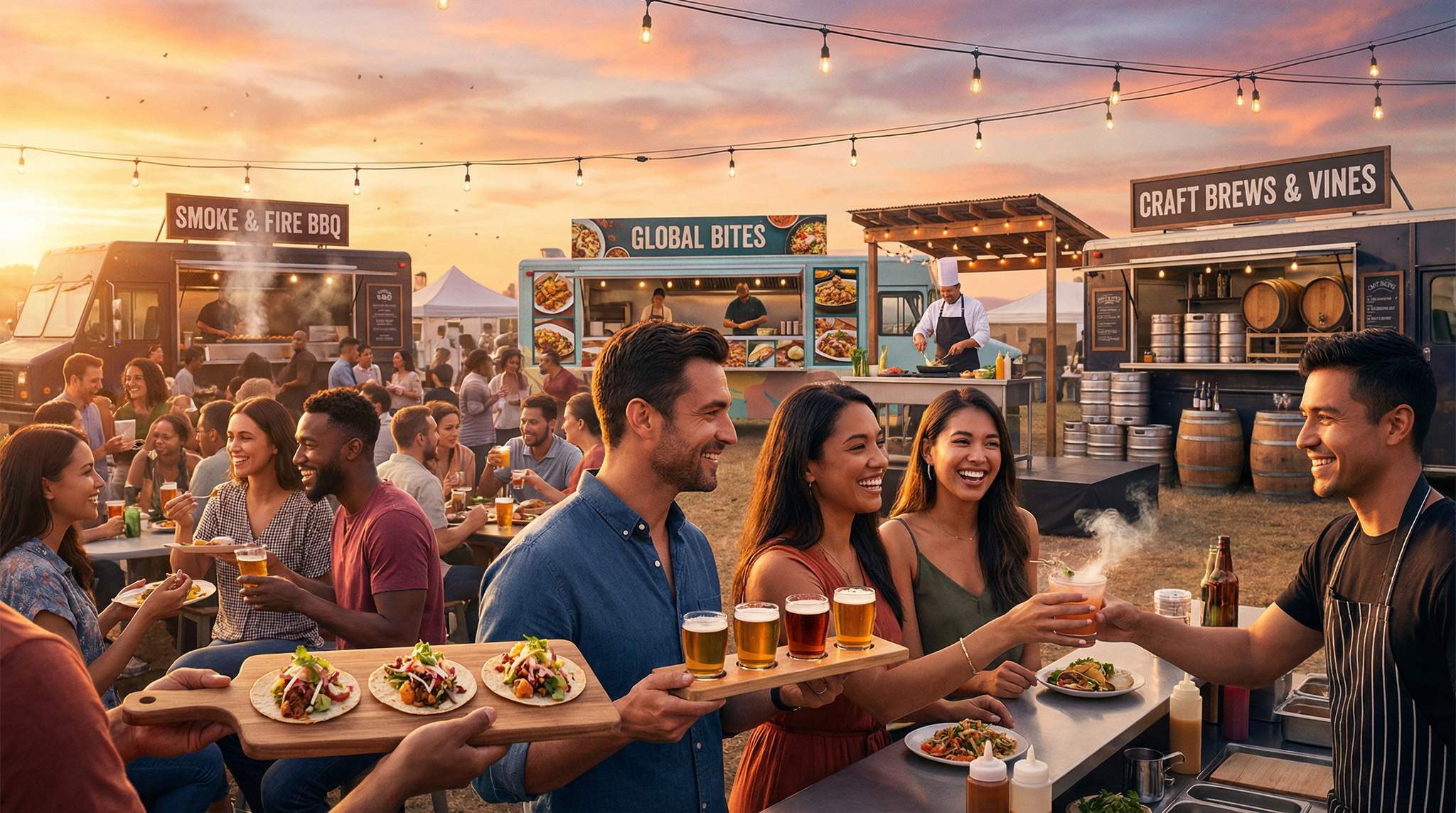 Food and Drink Festivals: Curating Cuisine, Vendors, and Tasting Experiences