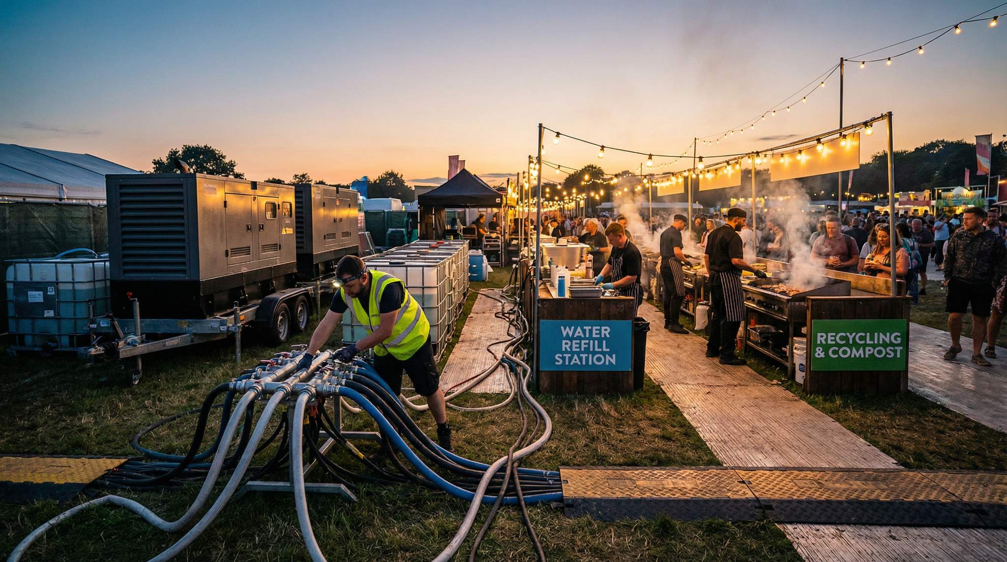 Food & Drink Festivals: Infrastructure for Culinary Events