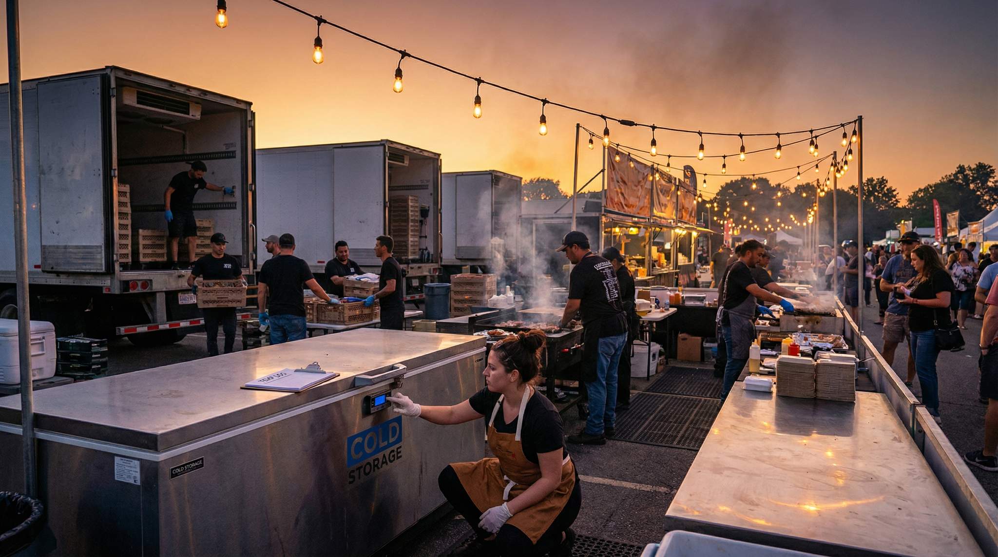 Food Festival Vendor Refrigeration & Storage Planning