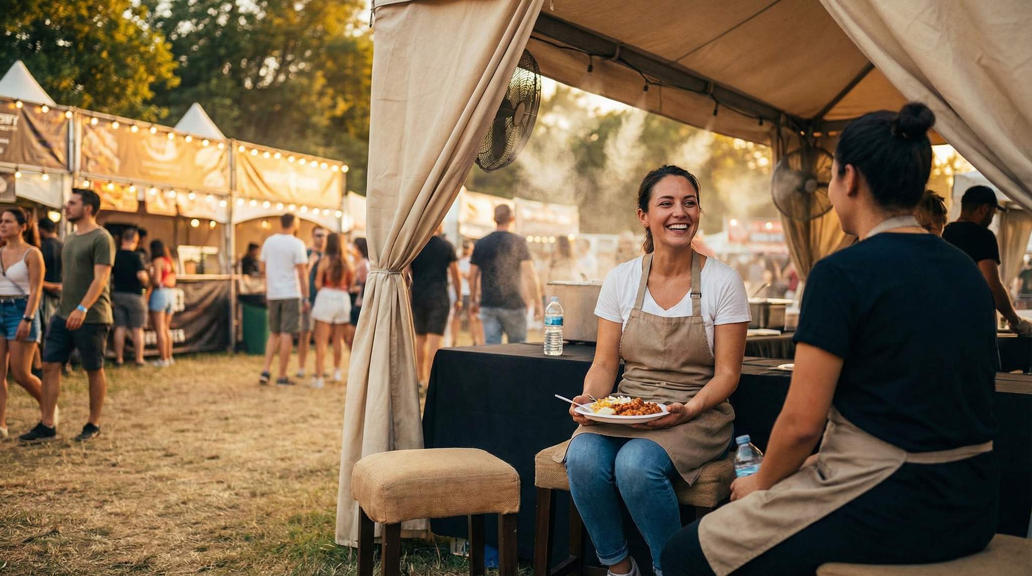 Food Festival Vendor Welfare: Breaks, Meals & Shade