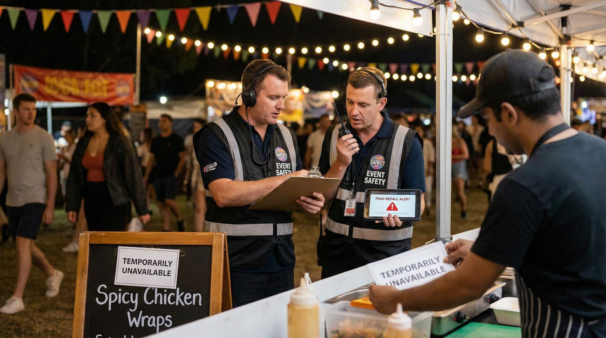Food Recall & Pull Procedures at Food Festivals: How to Identify, Communicate, and Remove Unsafe Items