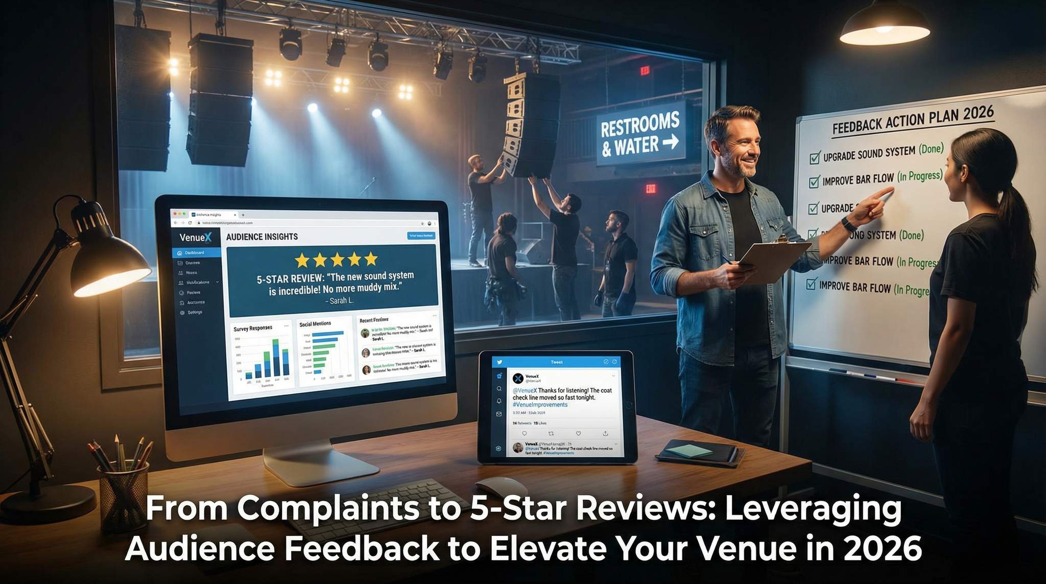 From Complaints to 5-Star Reviews: Leveraging Audience Feedback to Elevate Your Venue in 2026