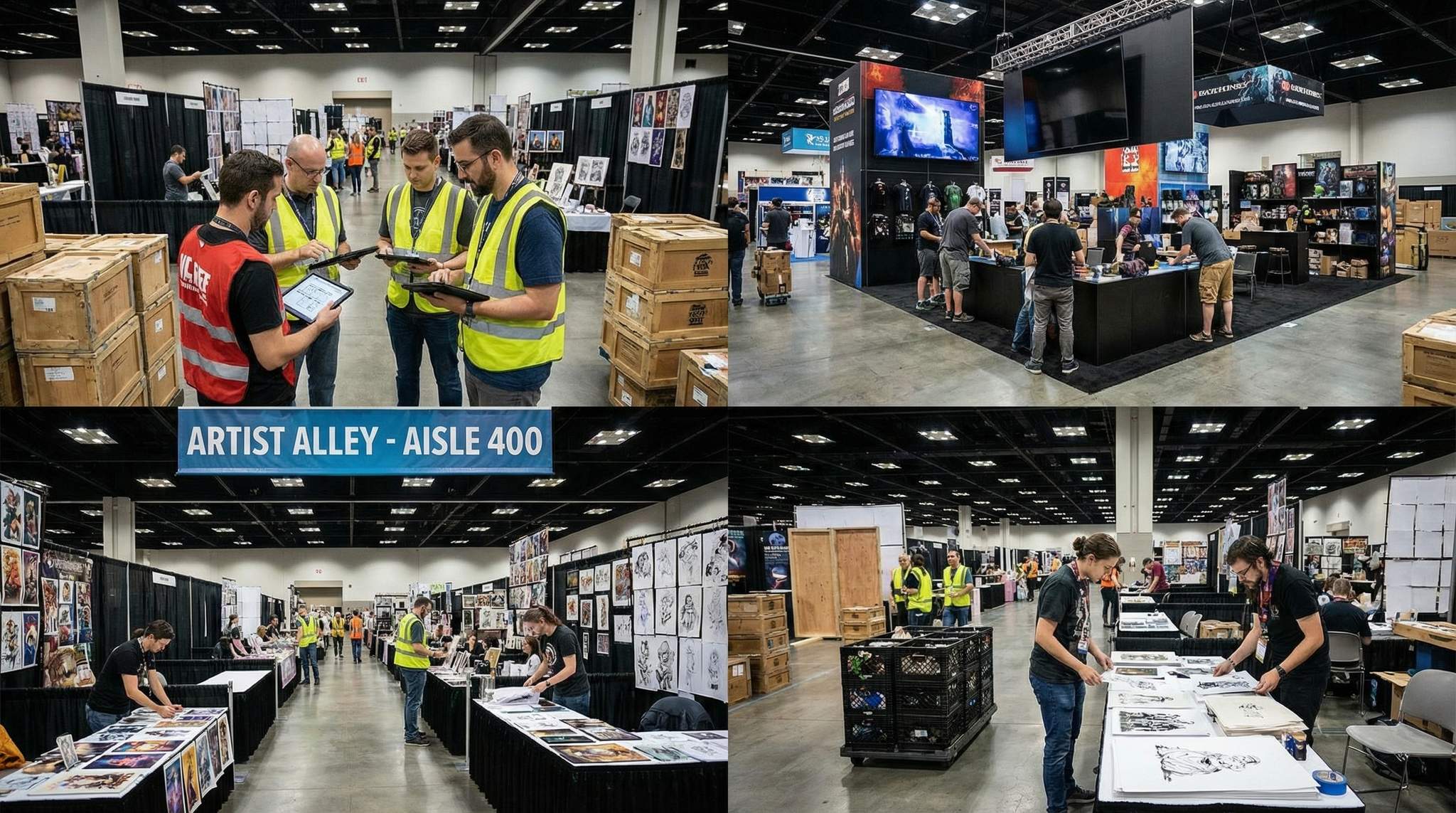 From Layout to Load-Out: The Convention Organizer&rsquo;s Guide to Exhibitor and Artist Alley Management