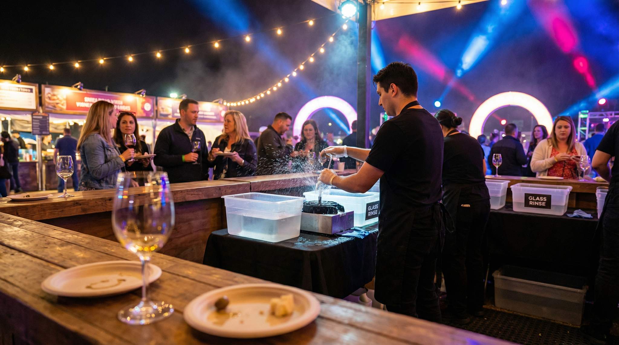Glassware vs Food Oils: Cleanliness Protocols for Wine Festivals