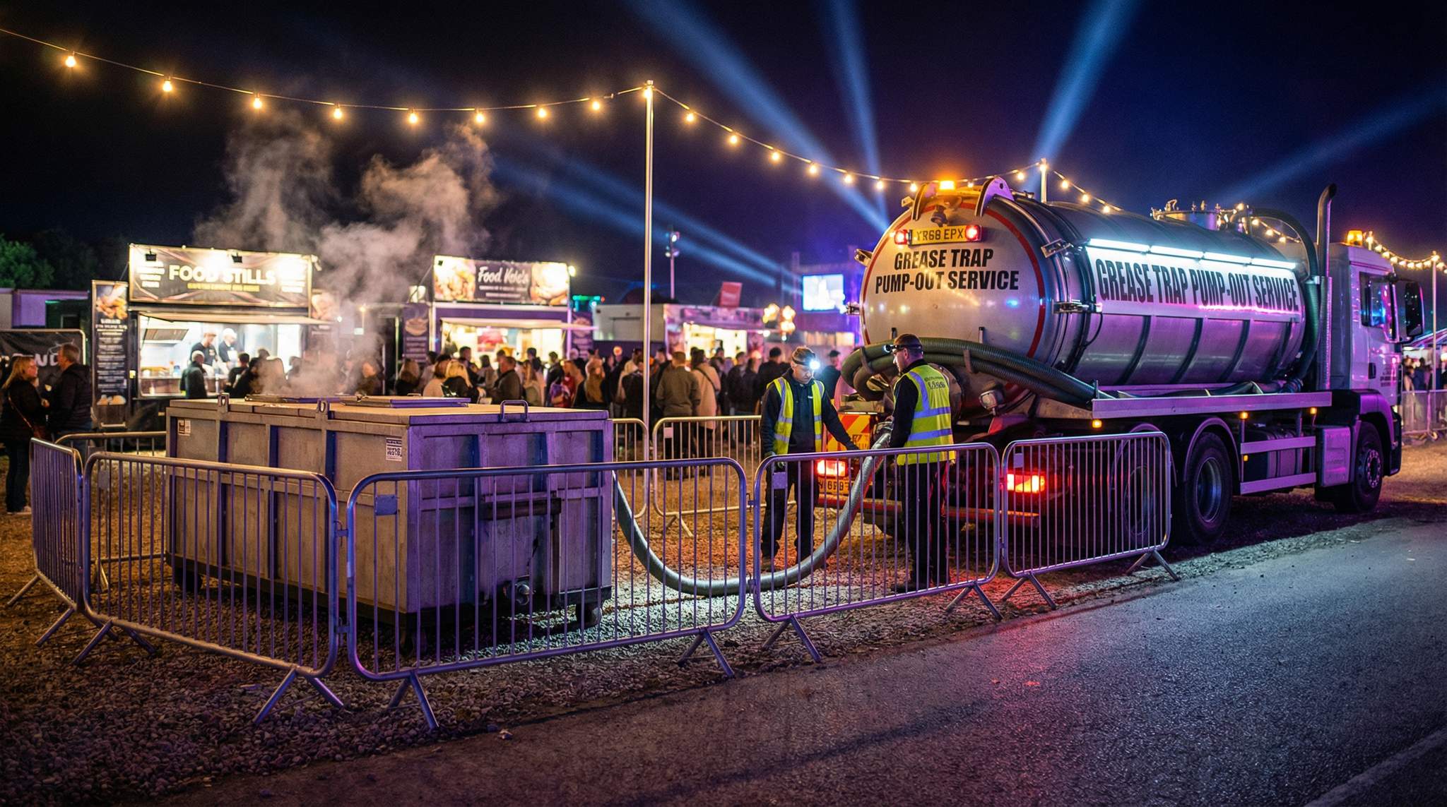Grease Traps & Pump-Out Scheduling: Keeping Sewers Happy at Food Festivals